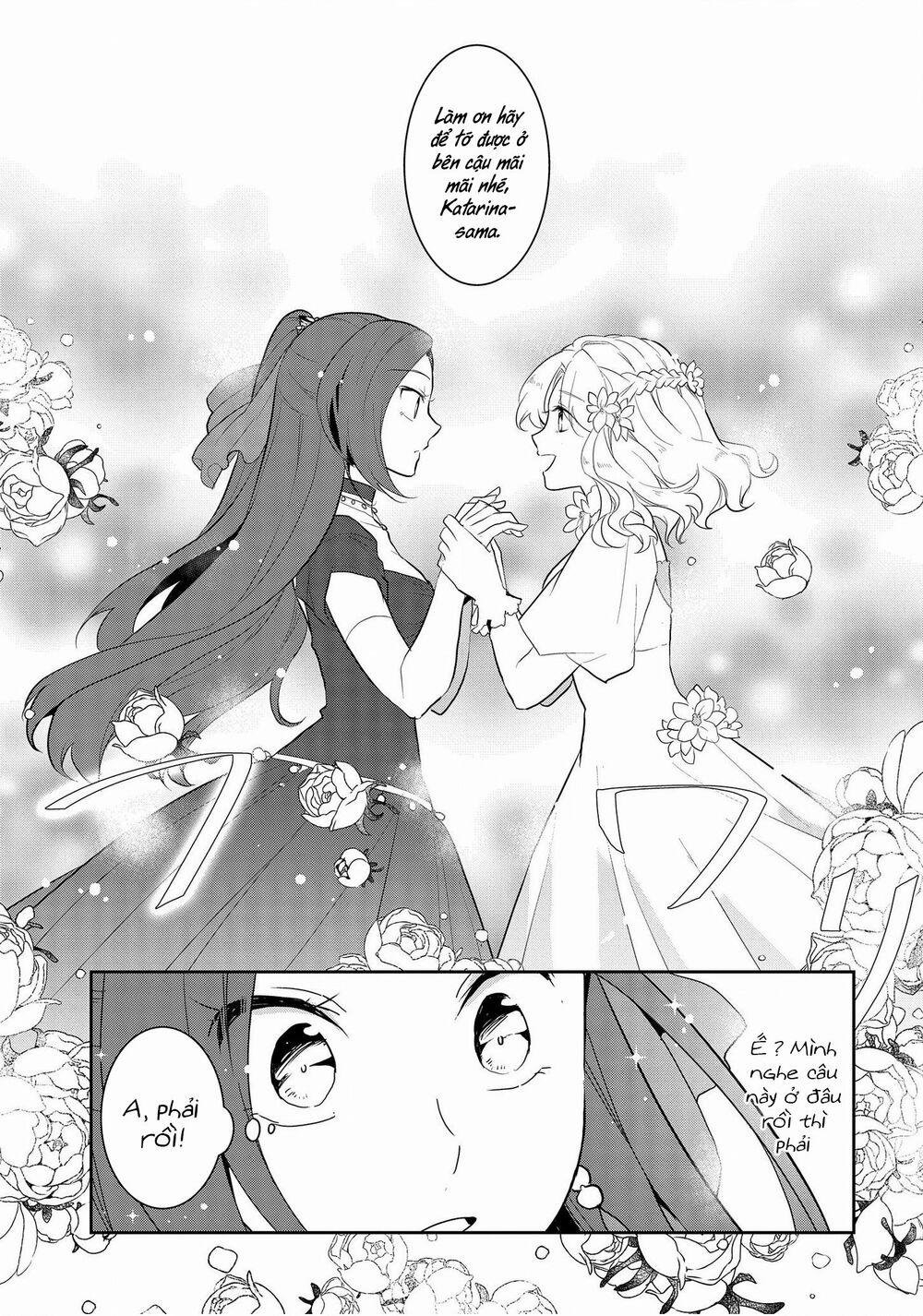 Sau Khi Được Tái Sinh, Tôi Bị Kéo Vào Game Otome Với Vai Trò Nữ Ác Nhân Và Bị Gắn Toàn Flag Đen… 22 trang 23