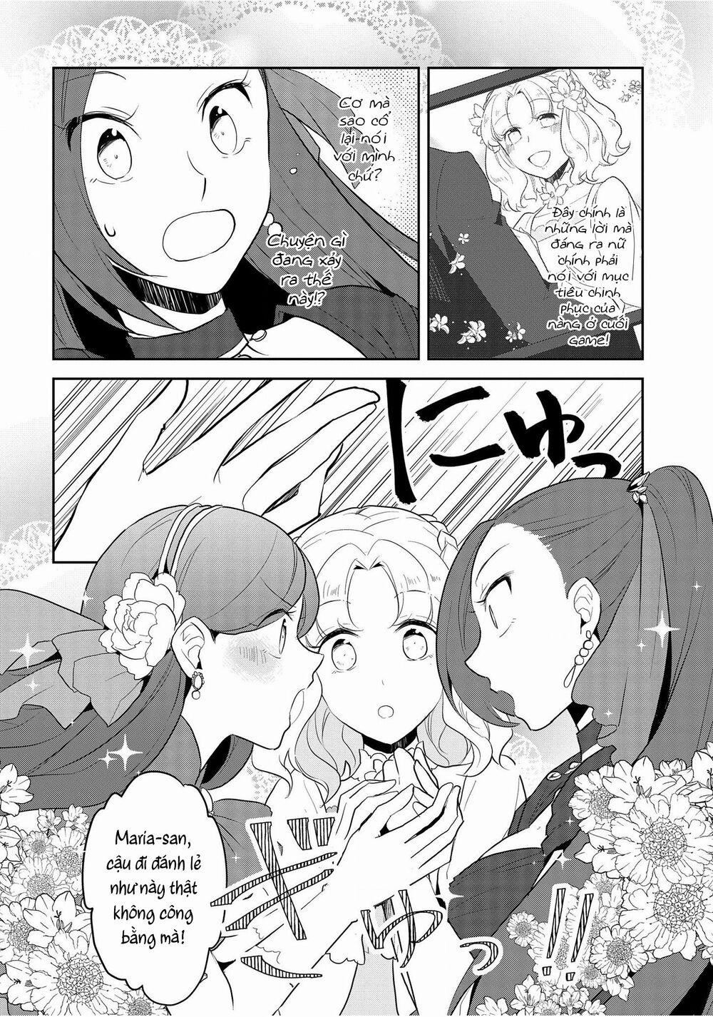 Sau Khi Được Tái Sinh, Tôi Bị Kéo Vào Game Otome Với Vai Trò Nữ Ác Nhân Và Bị Gắn Toàn Flag Đen… 22 trang 24