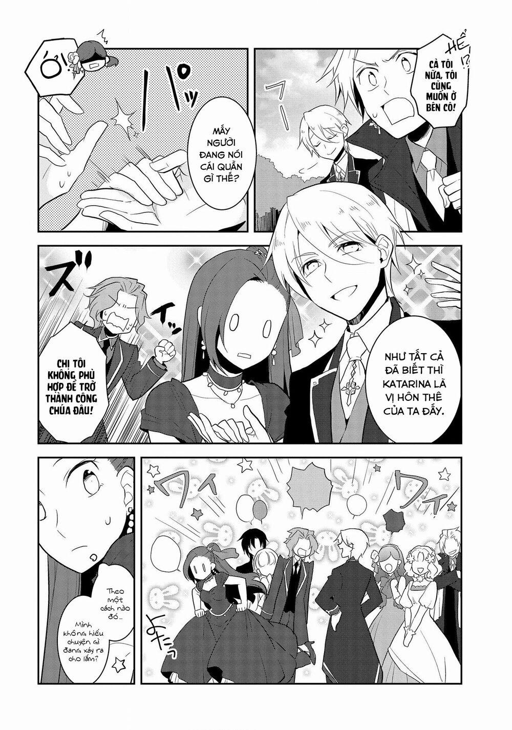 Sau Khi Được Tái Sinh, Tôi Bị Kéo Vào Game Otome Với Vai Trò Nữ Ác Nhân Và Bị Gắn Toàn Flag Đen… 22 trang 26