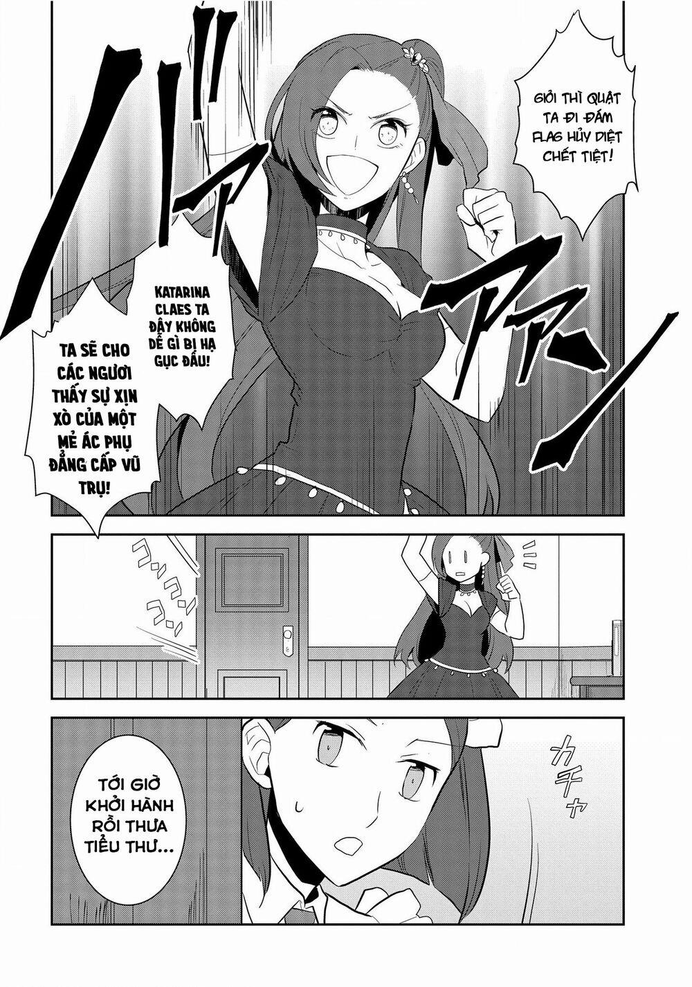 Sau Khi Được Tái Sinh, Tôi Bị Kéo Vào Game Otome Với Vai Trò Nữ Ác Nhân Và Bị Gắn Toàn Flag Đen… 22 trang 6