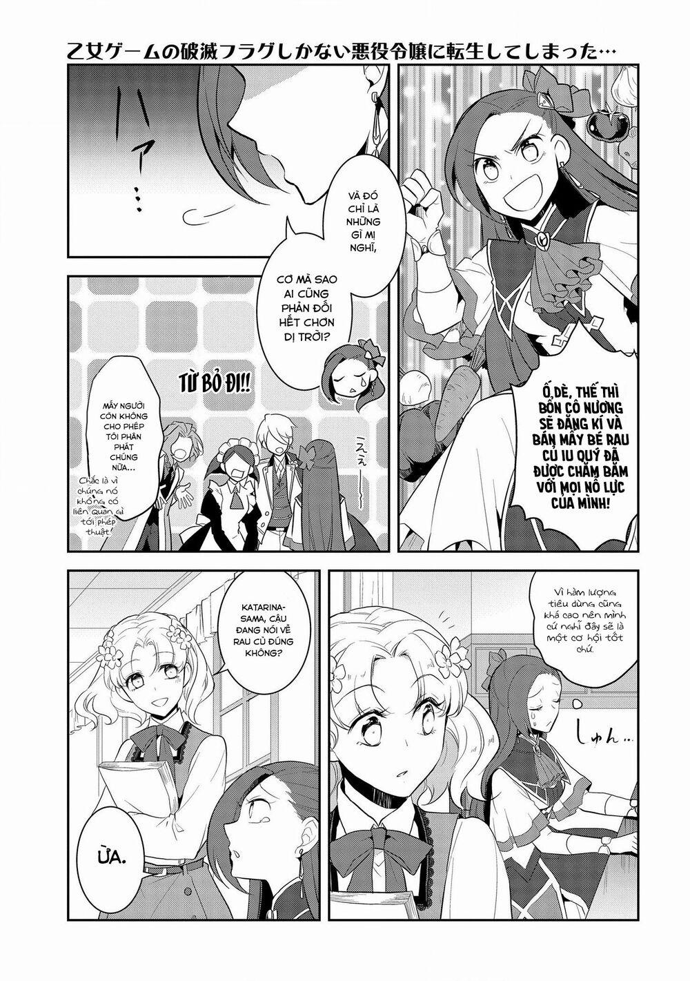 Sau Khi Được Tái Sinh, Tôi Bị Kéo Vào Game Otome Với Vai Trò Nữ Ác Nhân Và Bị Gắn Toàn Flag Đen… 23 trang 13