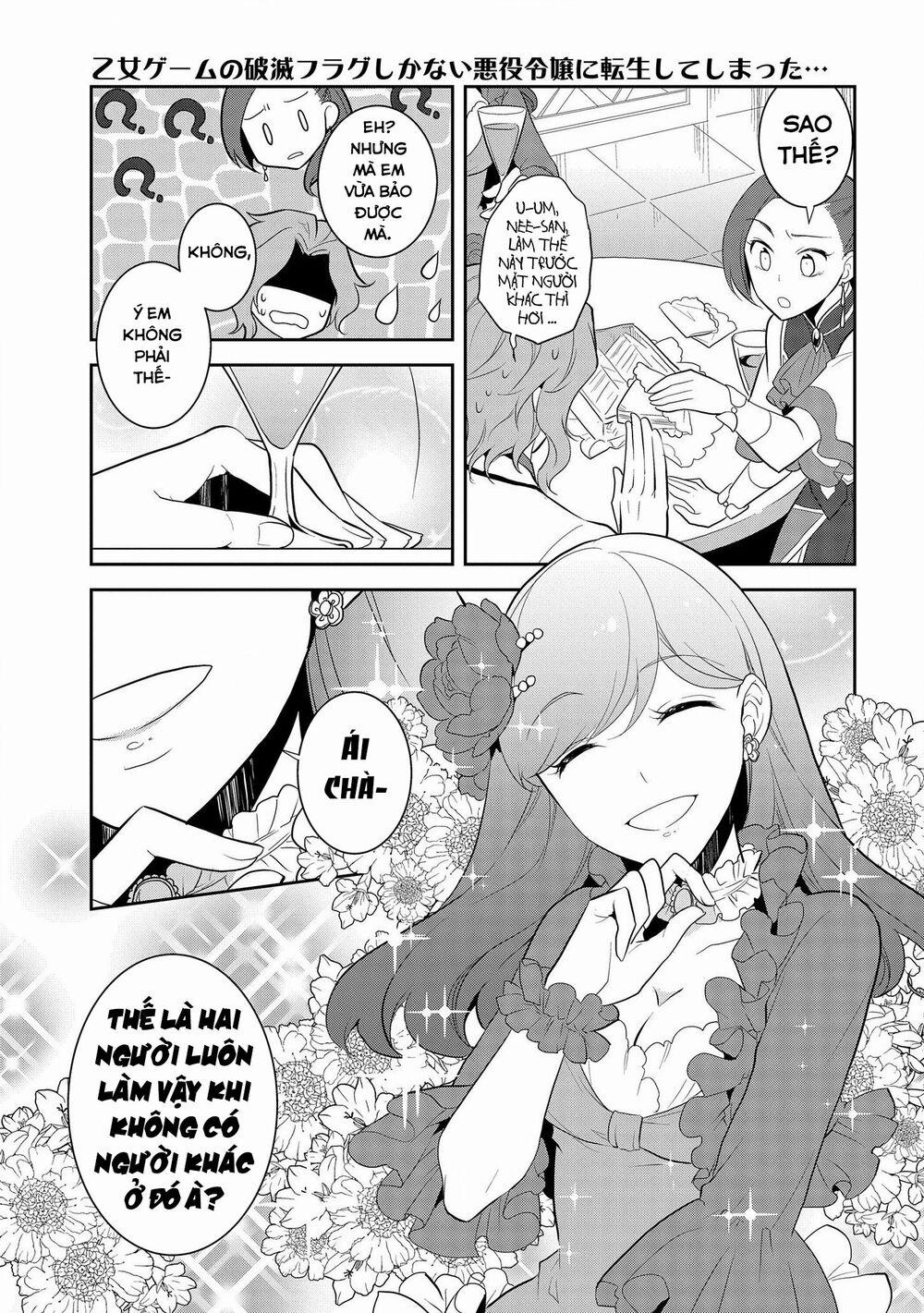 Sau Khi Được Tái Sinh, Tôi Bị Kéo Vào Game Otome Với Vai Trò Nữ Ác Nhân Và Bị Gắn Toàn Flag Đen… 24 trang 13