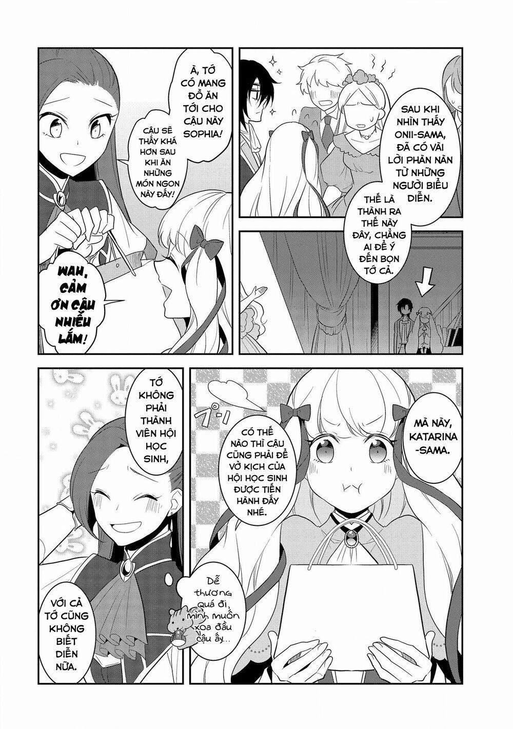 Sau Khi Được Tái Sinh, Tôi Bị Kéo Vào Game Otome Với Vai Trò Nữ Ác Nhân Và Bị Gắn Toàn Flag Đen… 24 trang 22