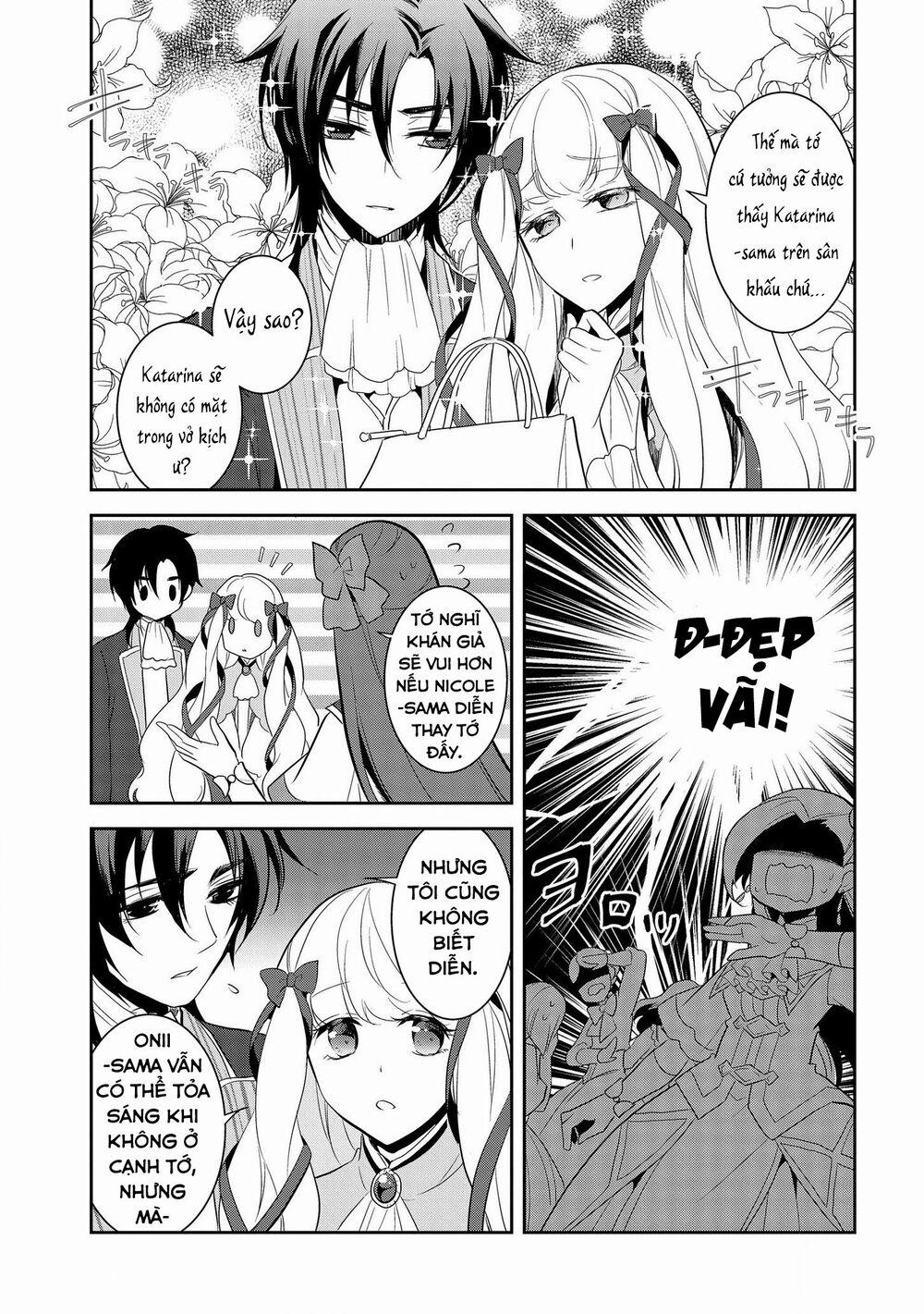 Sau Khi Được Tái Sinh, Tôi Bị Kéo Vào Game Otome Với Vai Trò Nữ Ác Nhân Và Bị Gắn Toàn Flag Đen… 24 trang 23