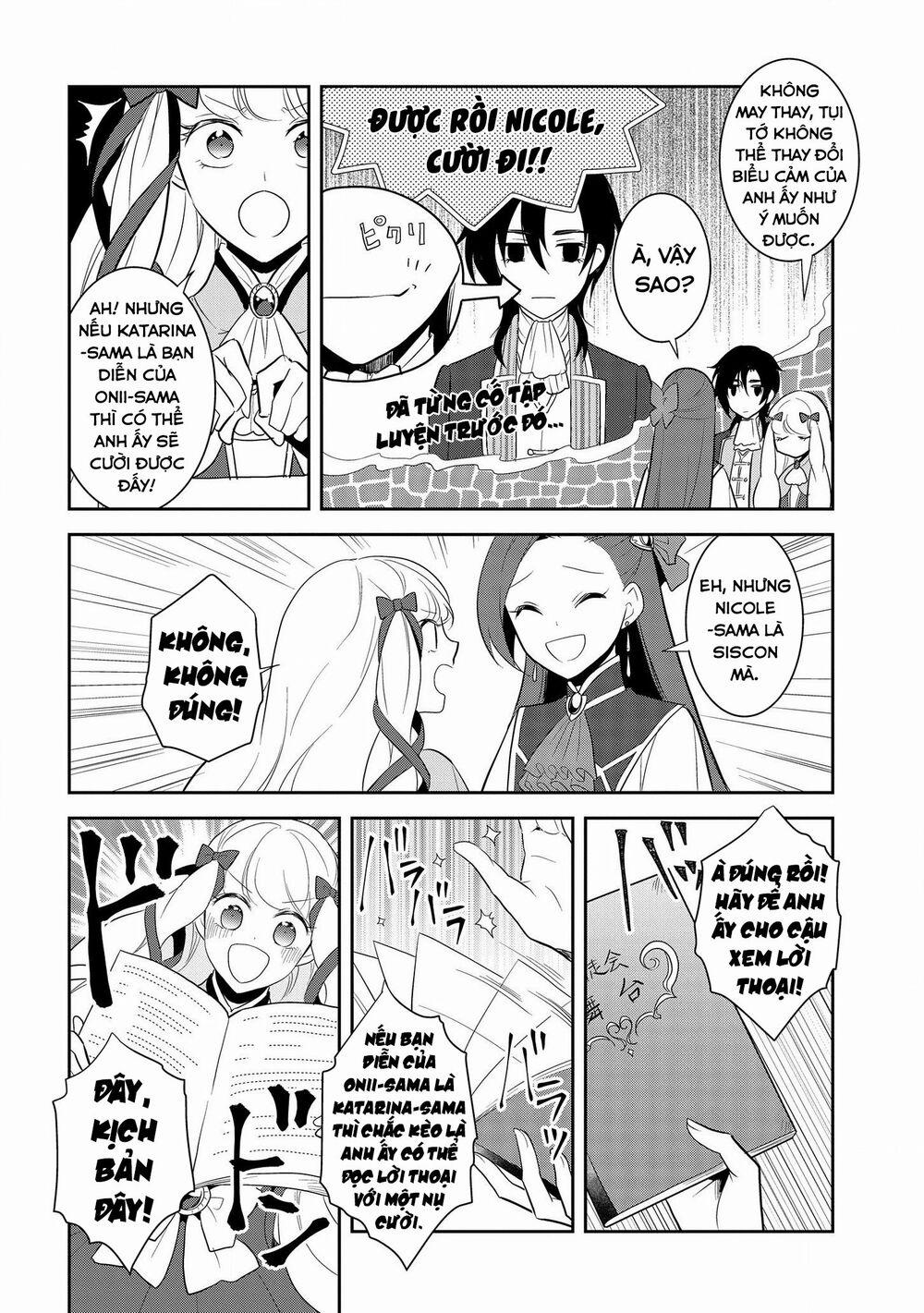 Sau Khi Được Tái Sinh, Tôi Bị Kéo Vào Game Otome Với Vai Trò Nữ Ác Nhân Và Bị Gắn Toàn Flag Đen… 24 trang 24