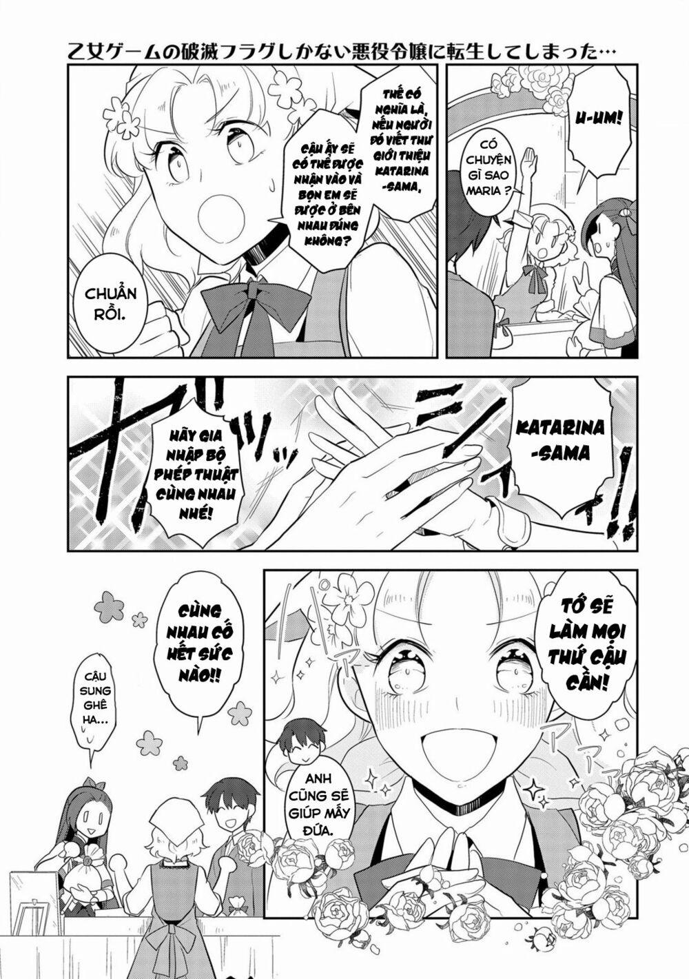 Sau Khi Được Tái Sinh, Tôi Bị Kéo Vào Game Otome Với Vai Trò Nữ Ác Nhân Và Bị Gắn Toàn Flag Đen… 25 trang 15