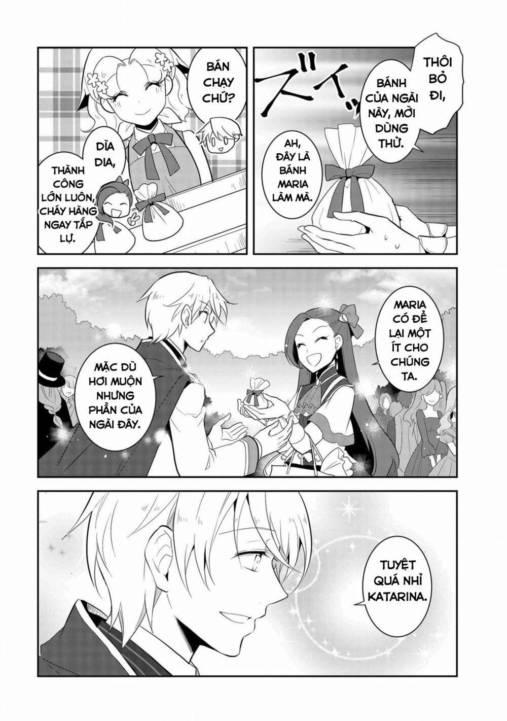 Sau Khi Được Tái Sinh, Tôi Bị Kéo Vào Game Otome Với Vai Trò Nữ Ác Nhân Và Bị Gắn Toàn Flag Đen… 25 trang 22