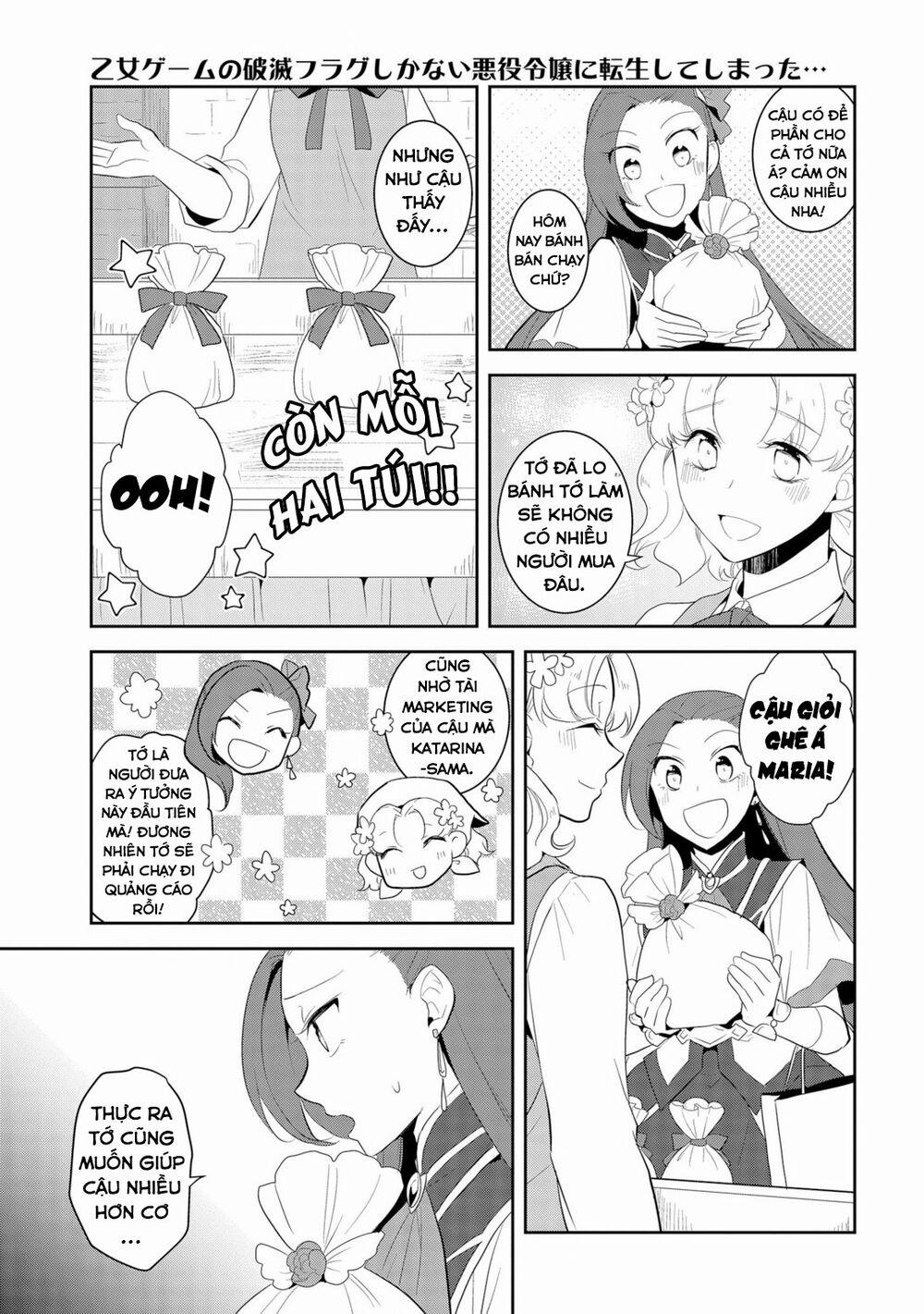 Sau Khi Được Tái Sinh, Tôi Bị Kéo Vào Game Otome Với Vai Trò Nữ Ác Nhân Và Bị Gắn Toàn Flag Đen… 25 trang 5