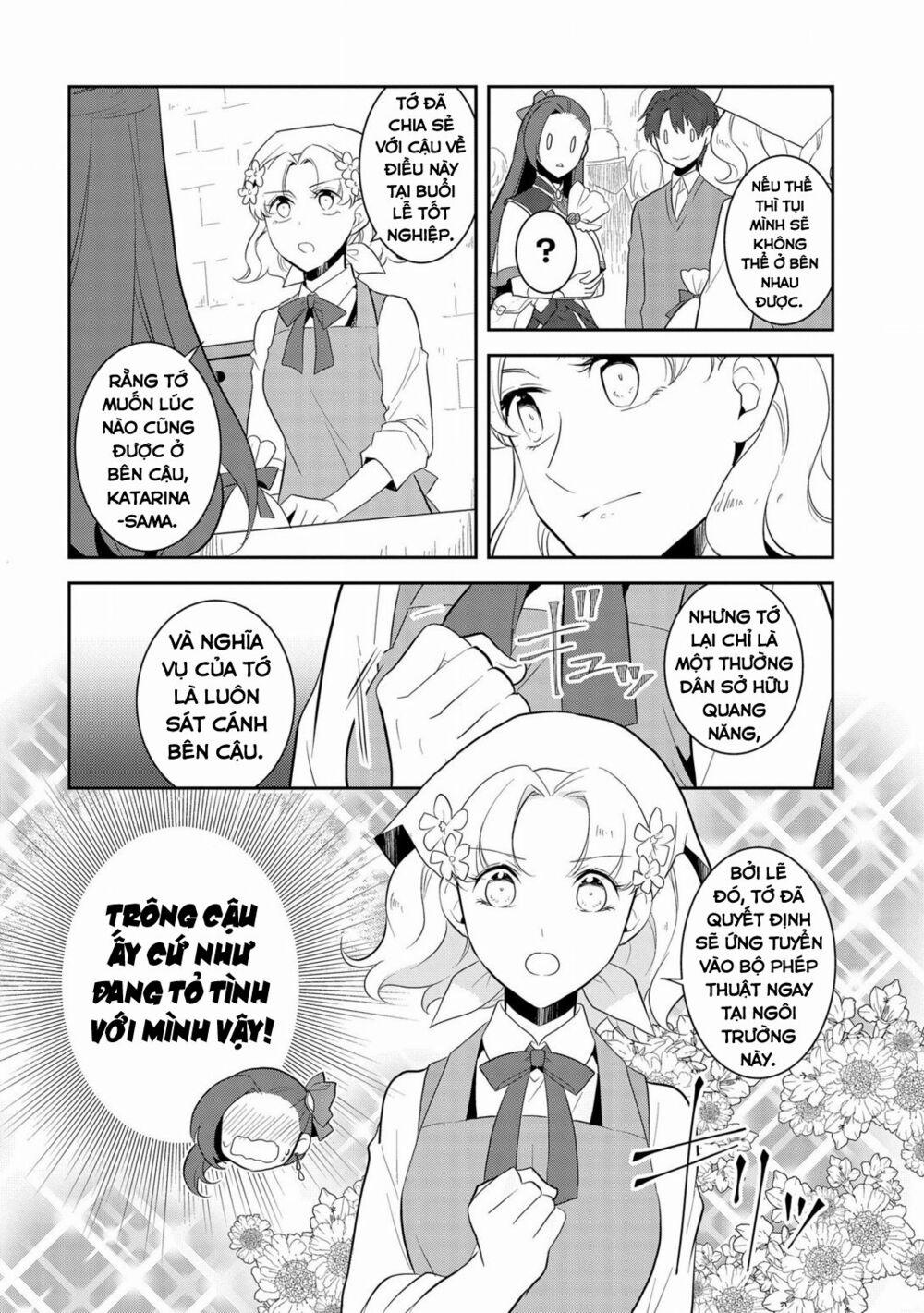 Sau Khi Được Tái Sinh, Tôi Bị Kéo Vào Game Otome Với Vai Trò Nữ Ác Nhân Và Bị Gắn Toàn Flag Đen… 25 trang 8