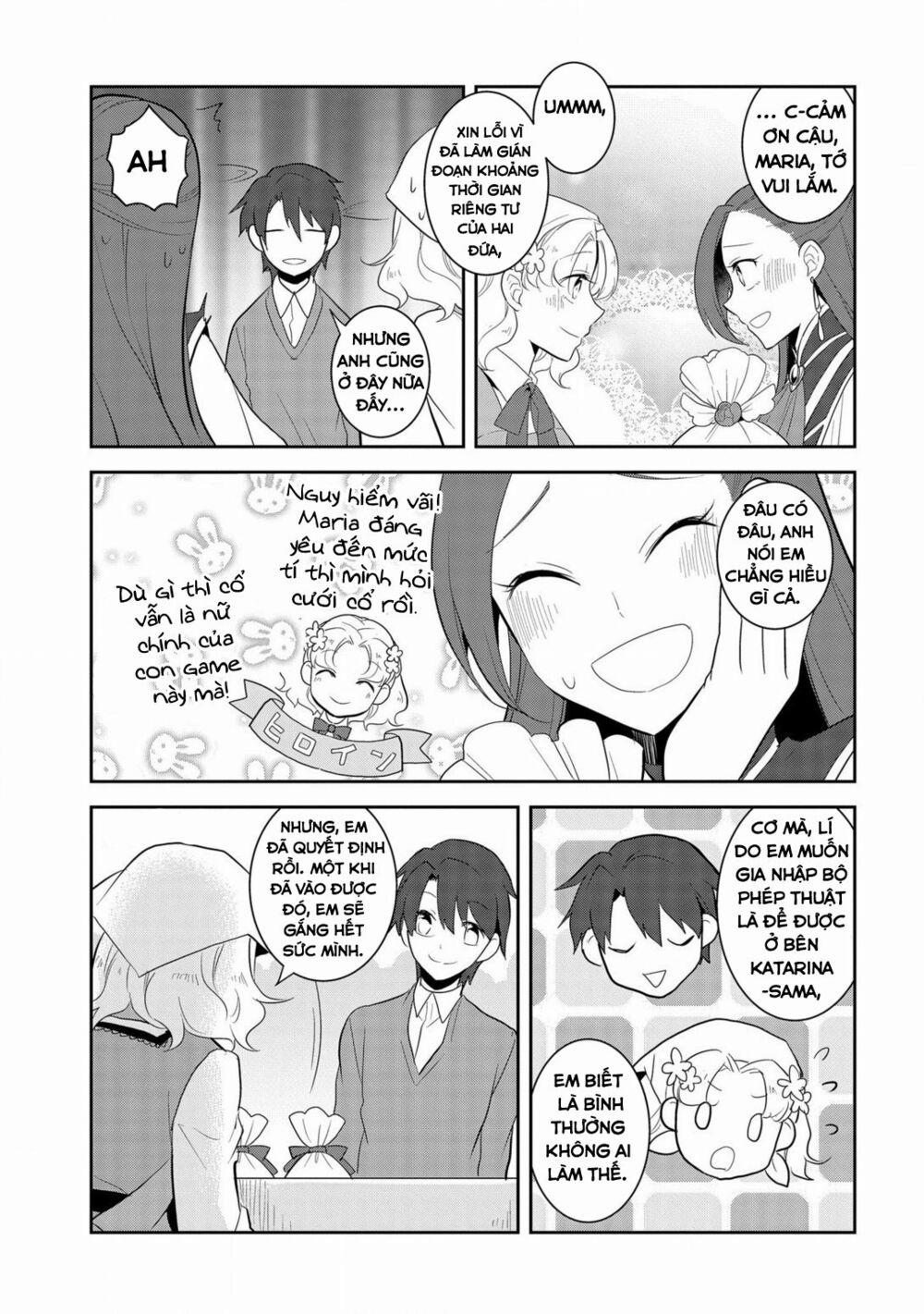 Sau Khi Được Tái Sinh, Tôi Bị Kéo Vào Game Otome Với Vai Trò Nữ Ác Nhân Và Bị Gắn Toàn Flag Đen… 25 trang 9