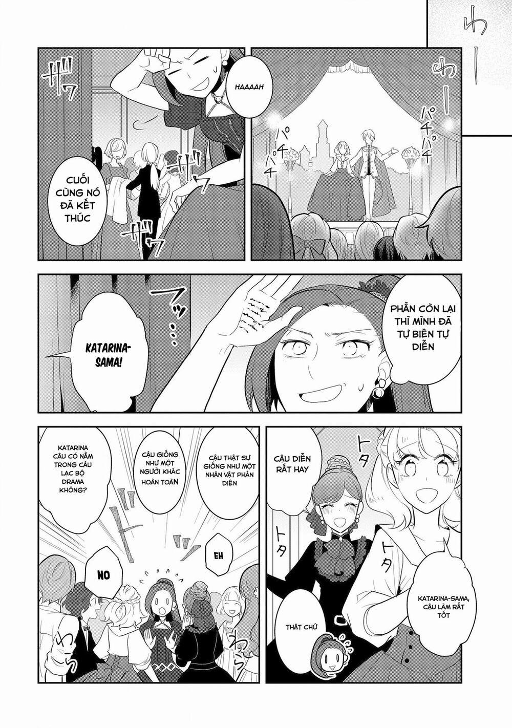 Sau Khi Được Tái Sinh, Tôi Bị Kéo Vào Game Otome Với Vai Trò Nữ Ác Nhân Và Bị Gắn Toàn Flag Đen… 26.2 trang 12