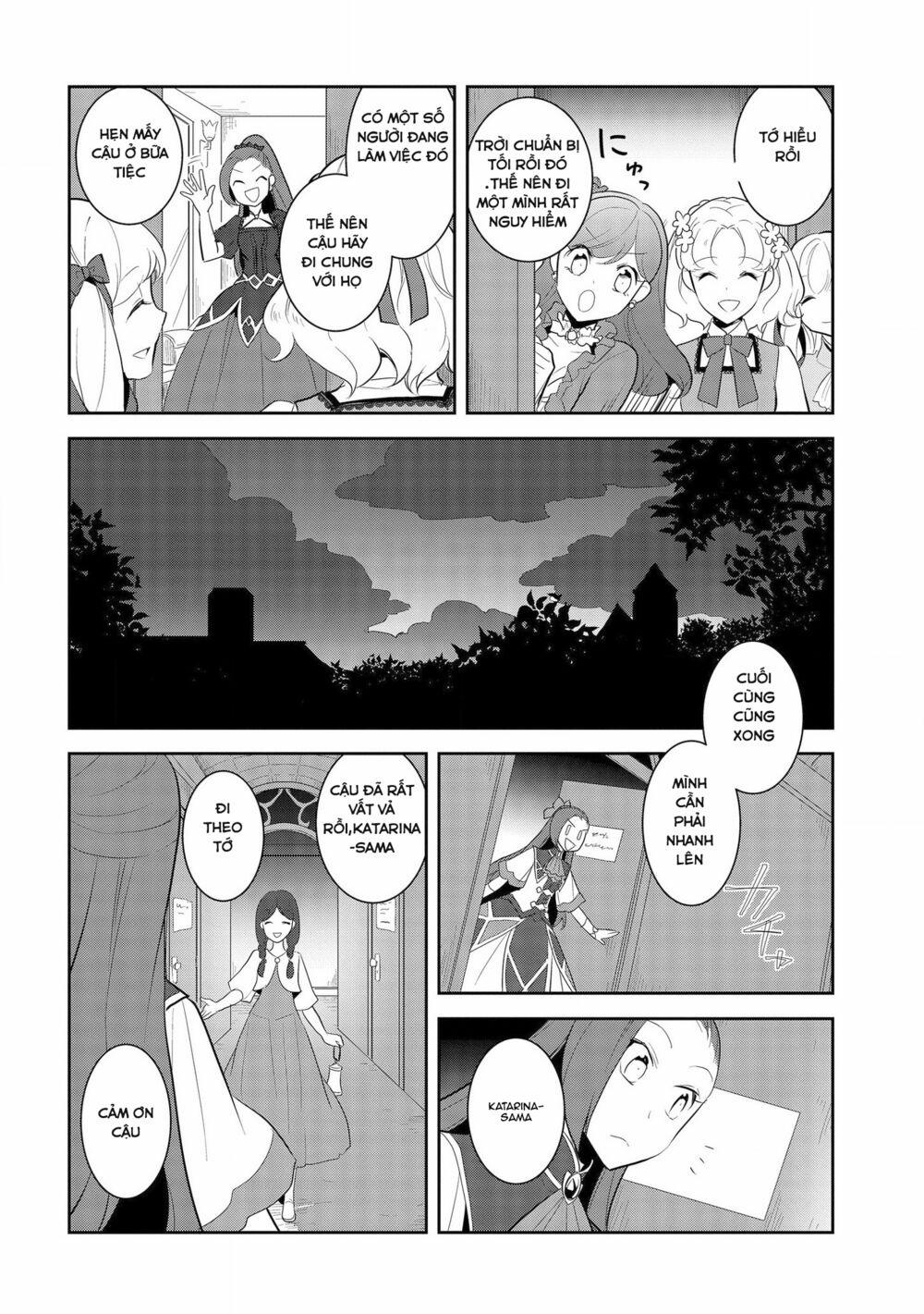 Sau Khi Được Tái Sinh, Tôi Bị Kéo Vào Game Otome Với Vai Trò Nữ Ác Nhân Và Bị Gắn Toàn Flag Đen… 26.2 trang 14