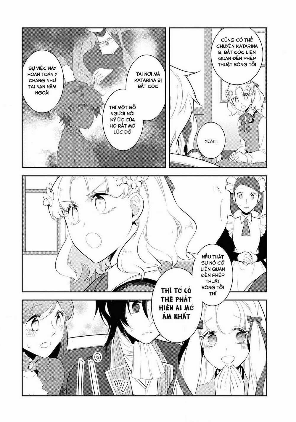 Sau Khi Được Tái Sinh, Tôi Bị Kéo Vào Game Otome Với Vai Trò Nữ Ác Nhân Và Bị Gắn Toàn Flag Đen… 28 trang 10