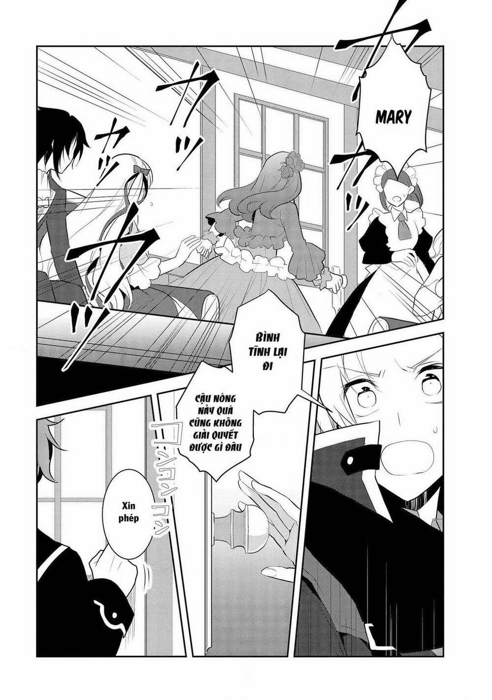 Sau Khi Được Tái Sinh, Tôi Bị Kéo Vào Game Otome Với Vai Trò Nữ Ác Nhân Và Bị Gắn Toàn Flag Đen… 28 trang 12