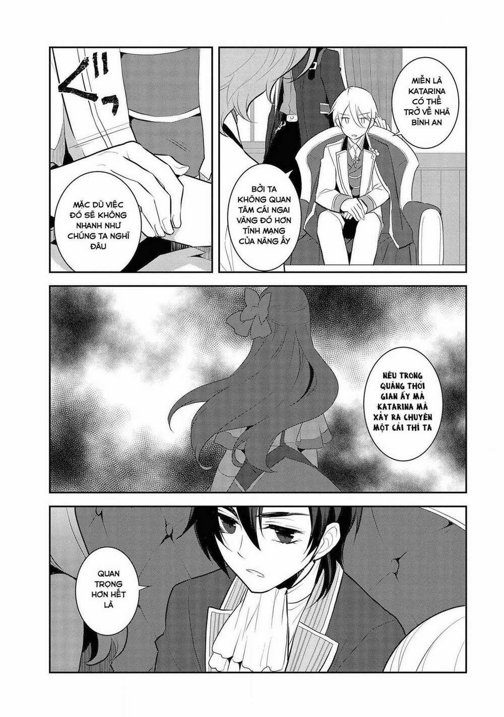 Sau Khi Được Tái Sinh, Tôi Bị Kéo Vào Game Otome Với Vai Trò Nữ Ác Nhân Và Bị Gắn Toàn Flag Đen… 28 trang 5