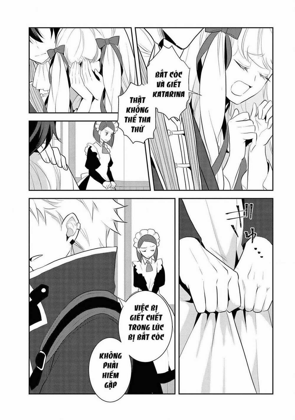 Sau Khi Được Tái Sinh, Tôi Bị Kéo Vào Game Otome Với Vai Trò Nữ Ác Nhân Và Bị Gắn Toàn Flag Đen… 28 trang 7