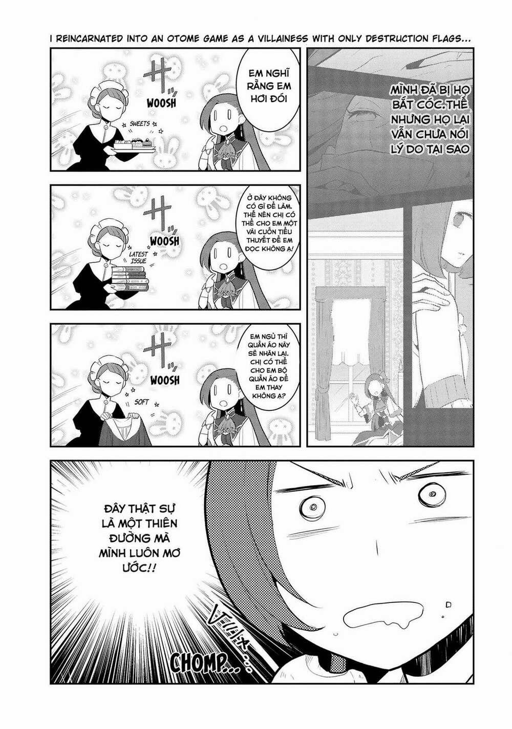 Sau Khi Được Tái Sinh, Tôi Bị Kéo Vào Game Otome Với Vai Trò Nữ Ác Nhân Và Bị Gắn Toàn Flag Đen… 29 trang 3