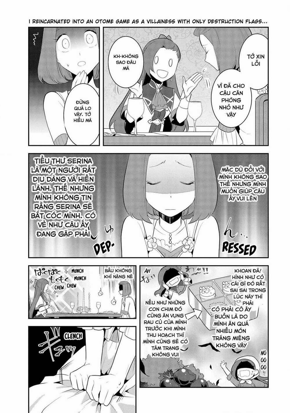 Sau Khi Được Tái Sinh, Tôi Bị Kéo Vào Game Otome Với Vai Trò Nữ Ác Nhân Và Bị Gắn Toàn Flag Đen… 29 trang 9