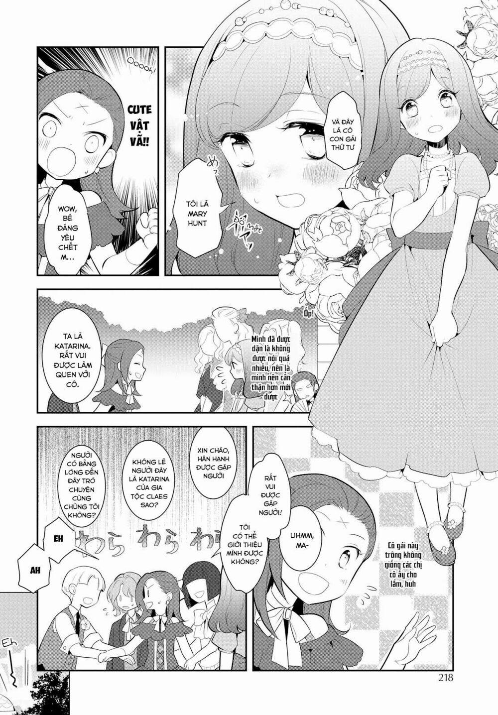 Sau Khi Được Tái Sinh, Tôi Bị Kéo Vào Game Otome Với Vai Trò Nữ Ác Nhân Và Bị Gắn Toàn Flag Đen… 3 trang 10