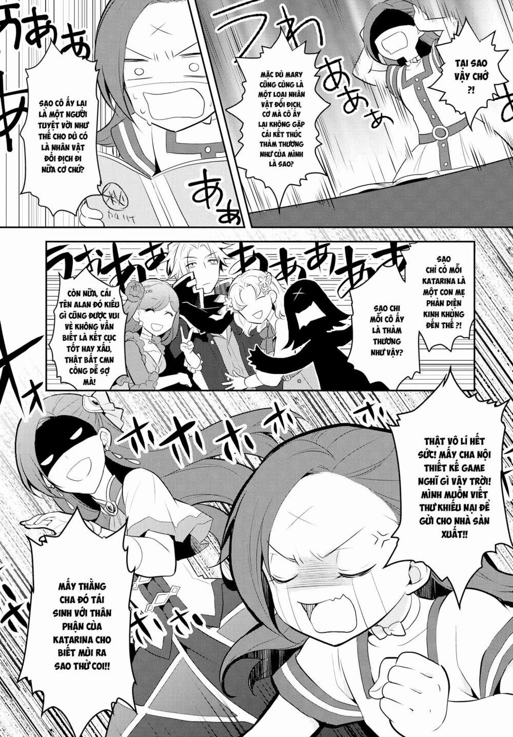 Sau Khi Được Tái Sinh, Tôi Bị Kéo Vào Game Otome Với Vai Trò Nữ Ác Nhân Và Bị Gắn Toàn Flag Đen… 3 trang 27