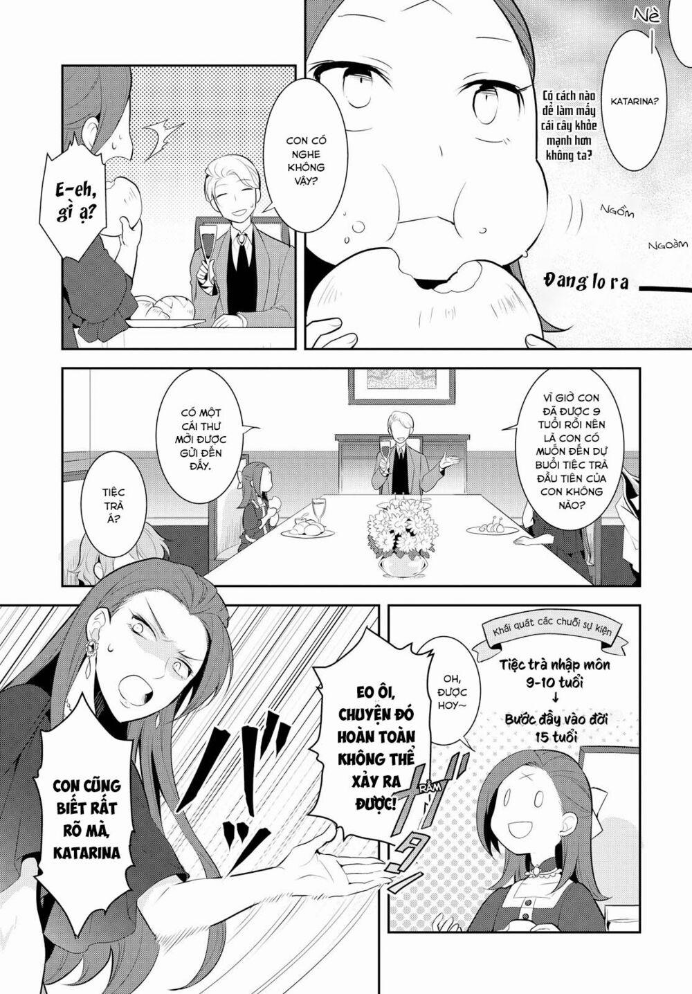 Sau Khi Được Tái Sinh, Tôi Bị Kéo Vào Game Otome Với Vai Trò Nữ Ác Nhân Và Bị Gắn Toàn Flag Đen… 3 trang 7