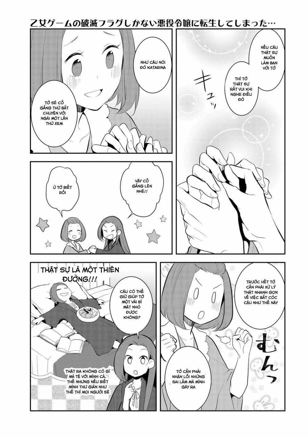 Sau Khi Được Tái Sinh, Tôi Bị Kéo Vào Game Otome Với Vai Trò Nữ Ác Nhân Và Bị Gắn Toàn Flag Đen… 30 trang 19