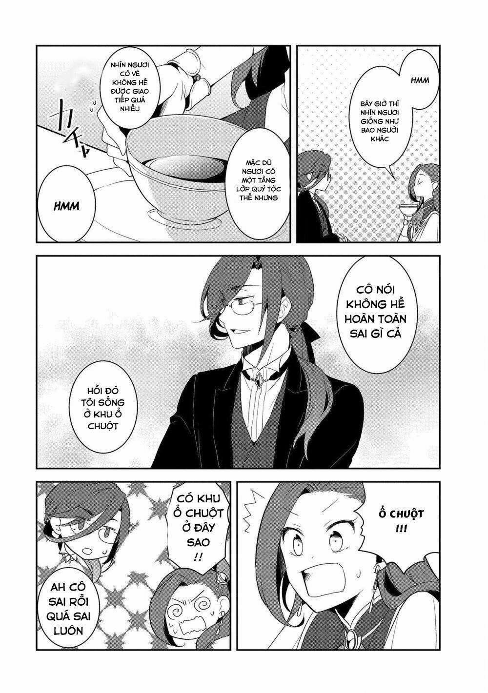 Sau Khi Được Tái Sinh, Tôi Bị Kéo Vào Game Otome Với Vai Trò Nữ Ác Nhân Và Bị Gắn Toàn Flag Đen… 32.1 trang 5