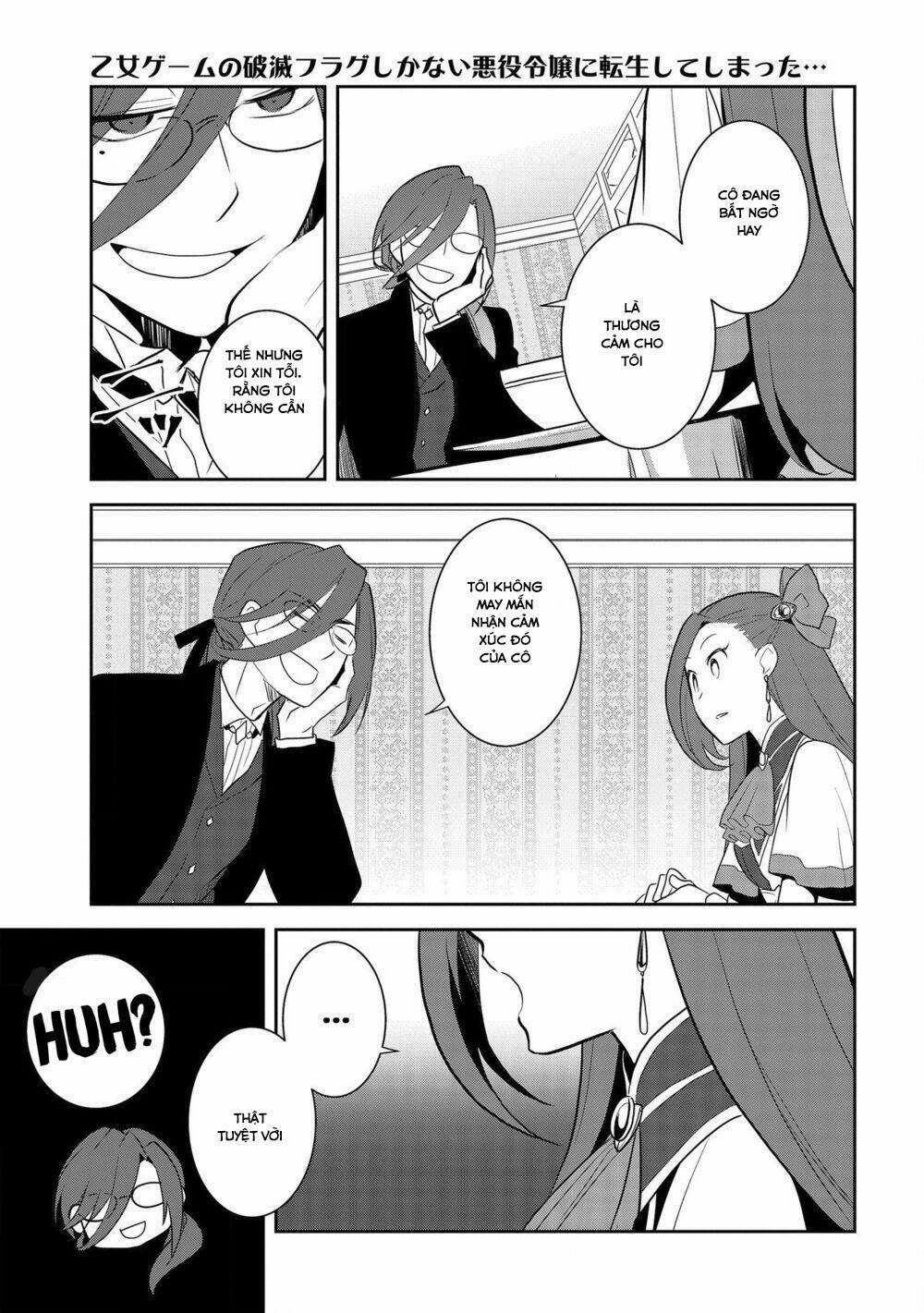 Sau Khi Được Tái Sinh, Tôi Bị Kéo Vào Game Otome Với Vai Trò Nữ Ác Nhân Và Bị Gắn Toàn Flag Đen… 32.1 trang 8