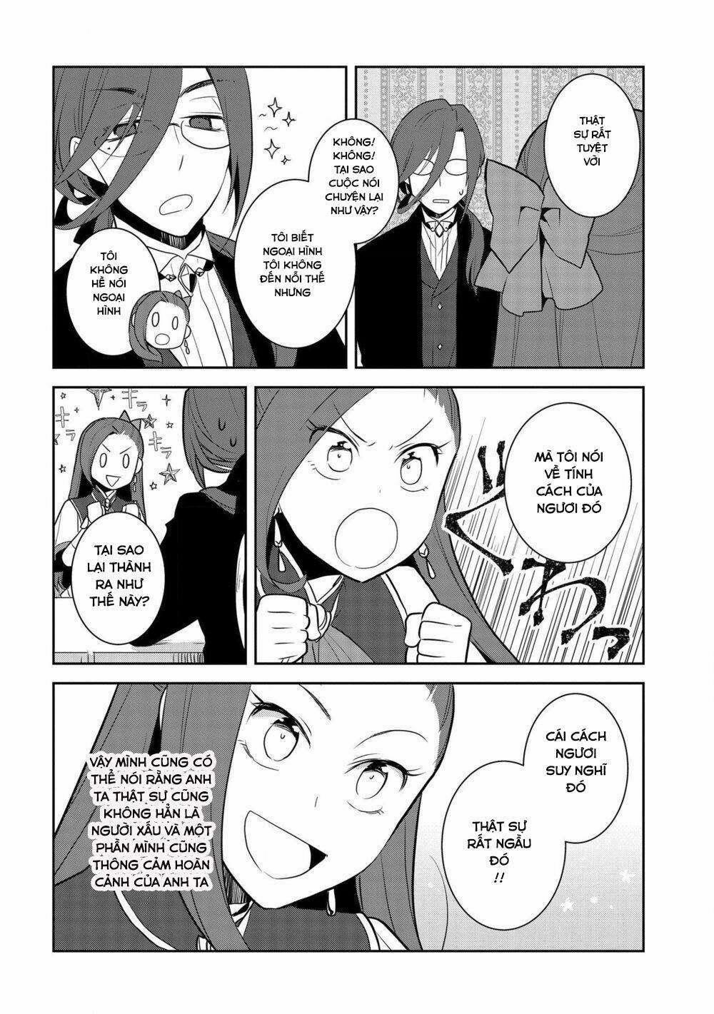 Sau Khi Được Tái Sinh, Tôi Bị Kéo Vào Game Otome Với Vai Trò Nữ Ác Nhân Và Bị Gắn Toàn Flag Đen… 32.1 trang 9