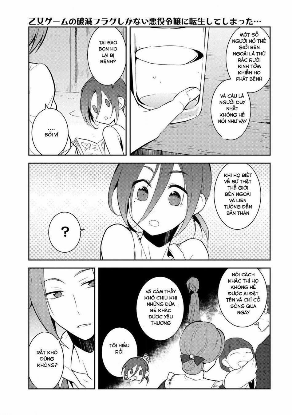 Sau Khi Được Tái Sinh, Tôi Bị Kéo Vào Game Otome Với Vai Trò Nữ Ác Nhân Và Bị Gắn Toàn Flag Đen… 33.1 trang 8