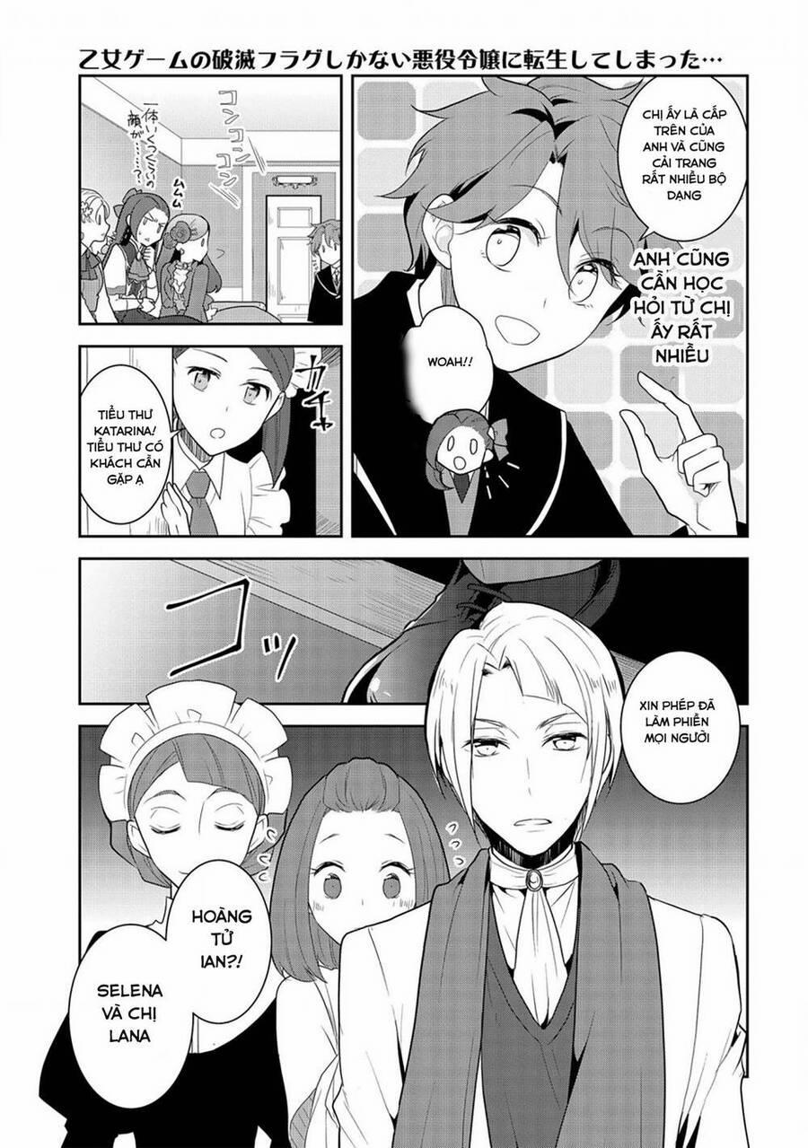 Sau Khi Được Tái Sinh, Tôi Bị Kéo Vào Game Otome Với Vai Trò Nữ Ác Nhân Và Bị Gắn Toàn Flag Đen… 34.1 trang 12