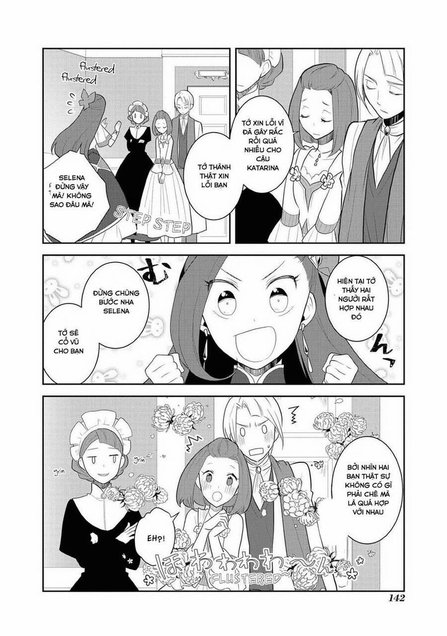 Sau Khi Được Tái Sinh, Tôi Bị Kéo Vào Game Otome Với Vai Trò Nữ Ác Nhân Và Bị Gắn Toàn Flag Đen… 34.1 trang 13