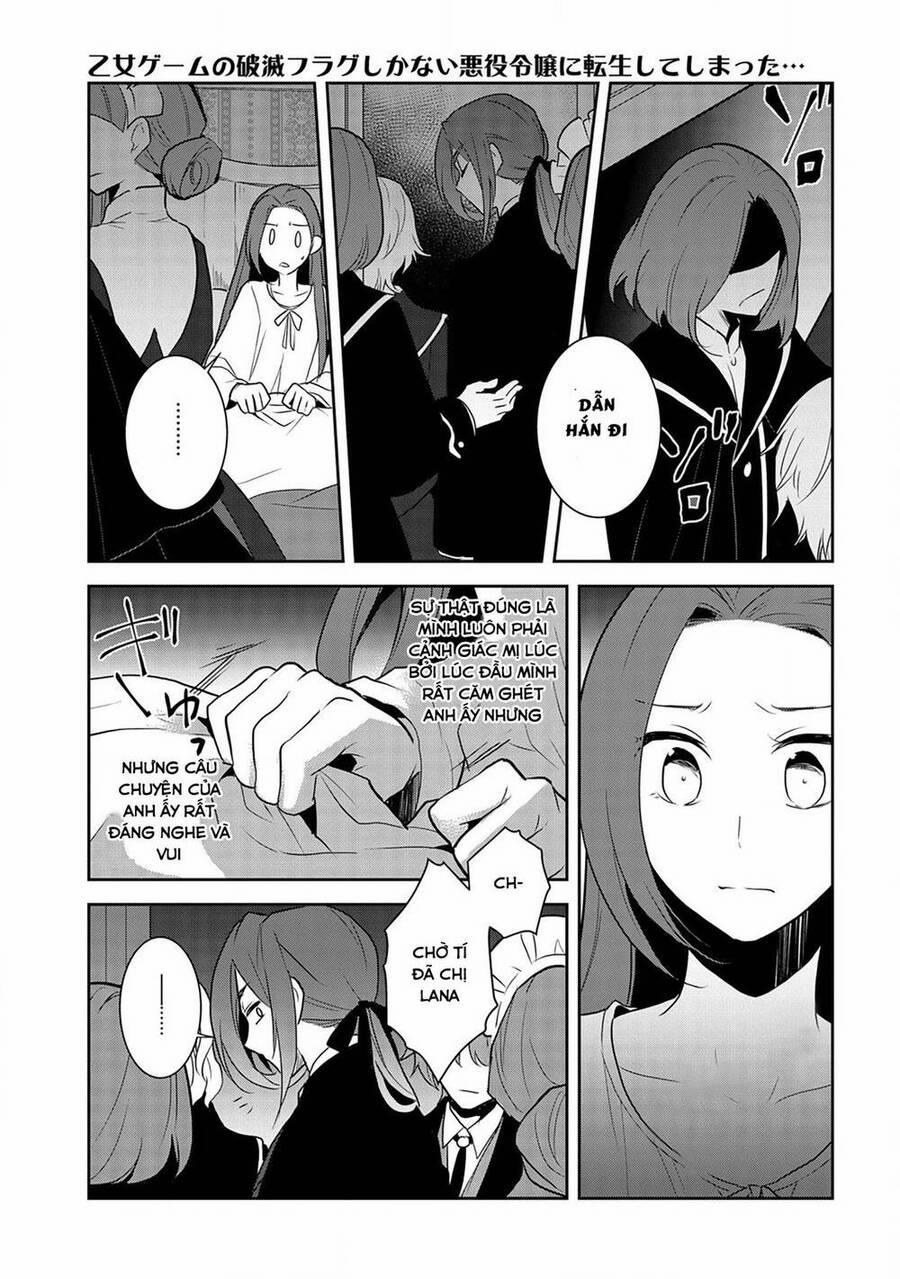 Sau Khi Được Tái Sinh, Tôi Bị Kéo Vào Game Otome Với Vai Trò Nữ Ác Nhân Và Bị Gắn Toàn Flag Đen… 34.1 trang 8