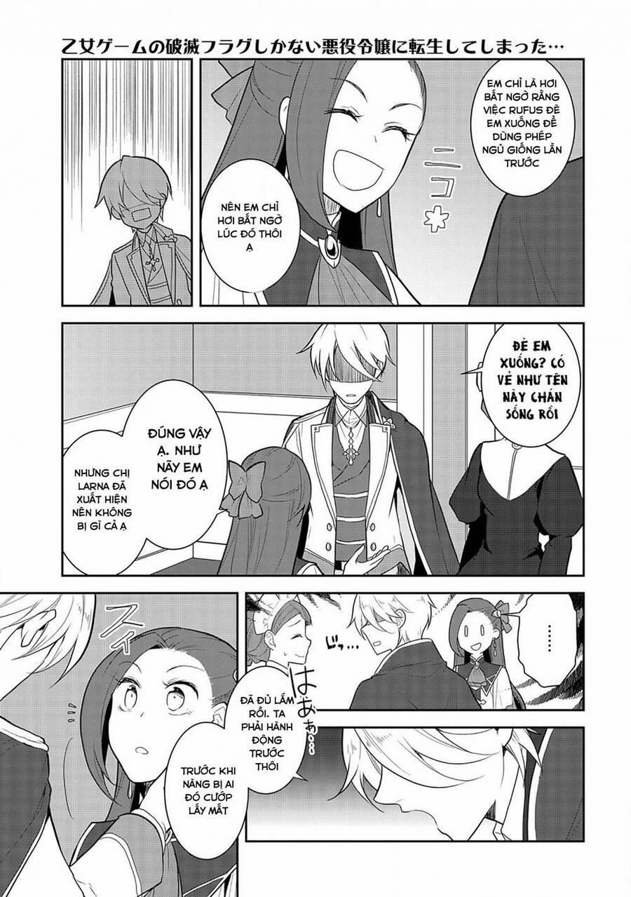 Sau Khi Được Tái Sinh, Tôi Bị Kéo Vào Game Otome Với Vai Trò Nữ Ác Nhân Và Bị Gắn Toàn Flag Đen… 34.2 trang 10