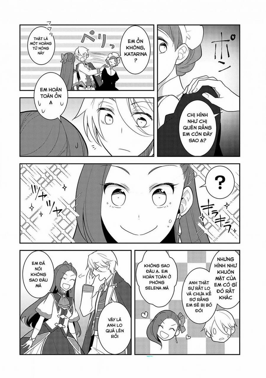 Sau Khi Được Tái Sinh, Tôi Bị Kéo Vào Game Otome Với Vai Trò Nữ Ác Nhân Và Bị Gắn Toàn Flag Đen… 34.2 trang 9