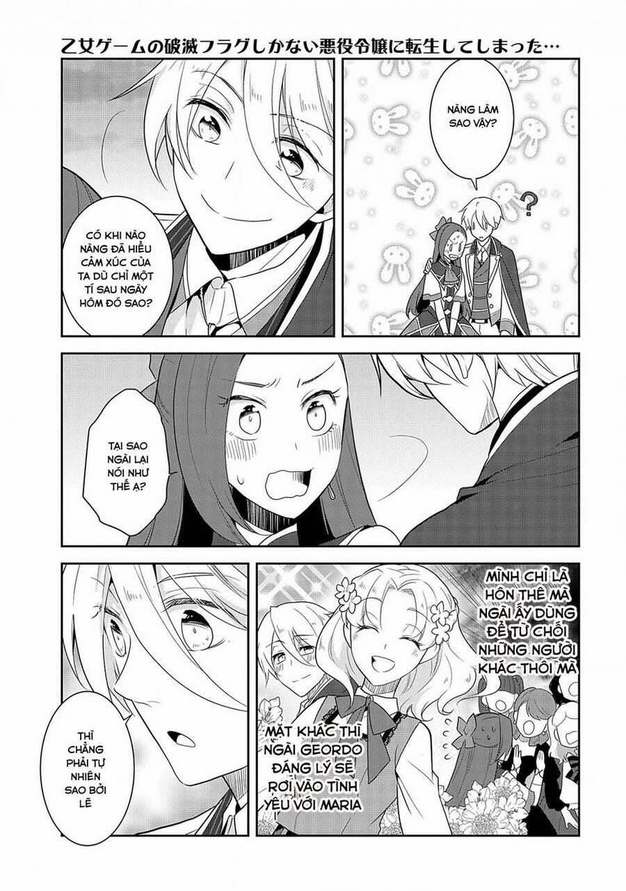 Sau Khi Được Tái Sinh, Tôi Bị Kéo Vào Game Otome Với Vai Trò Nữ Ác Nhân Và Bị Gắn Toàn Flag Đen… 34.5 trang 12