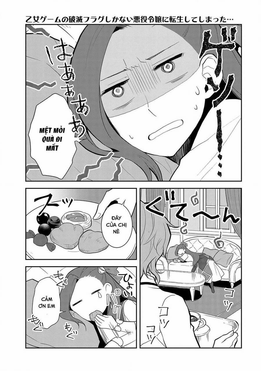 Sau Khi Được Tái Sinh, Tôi Bị Kéo Vào Game Otome Với Vai Trò Nữ Ác Nhân Và Bị Gắn Toàn Flag Đen… 35.1 trang 17