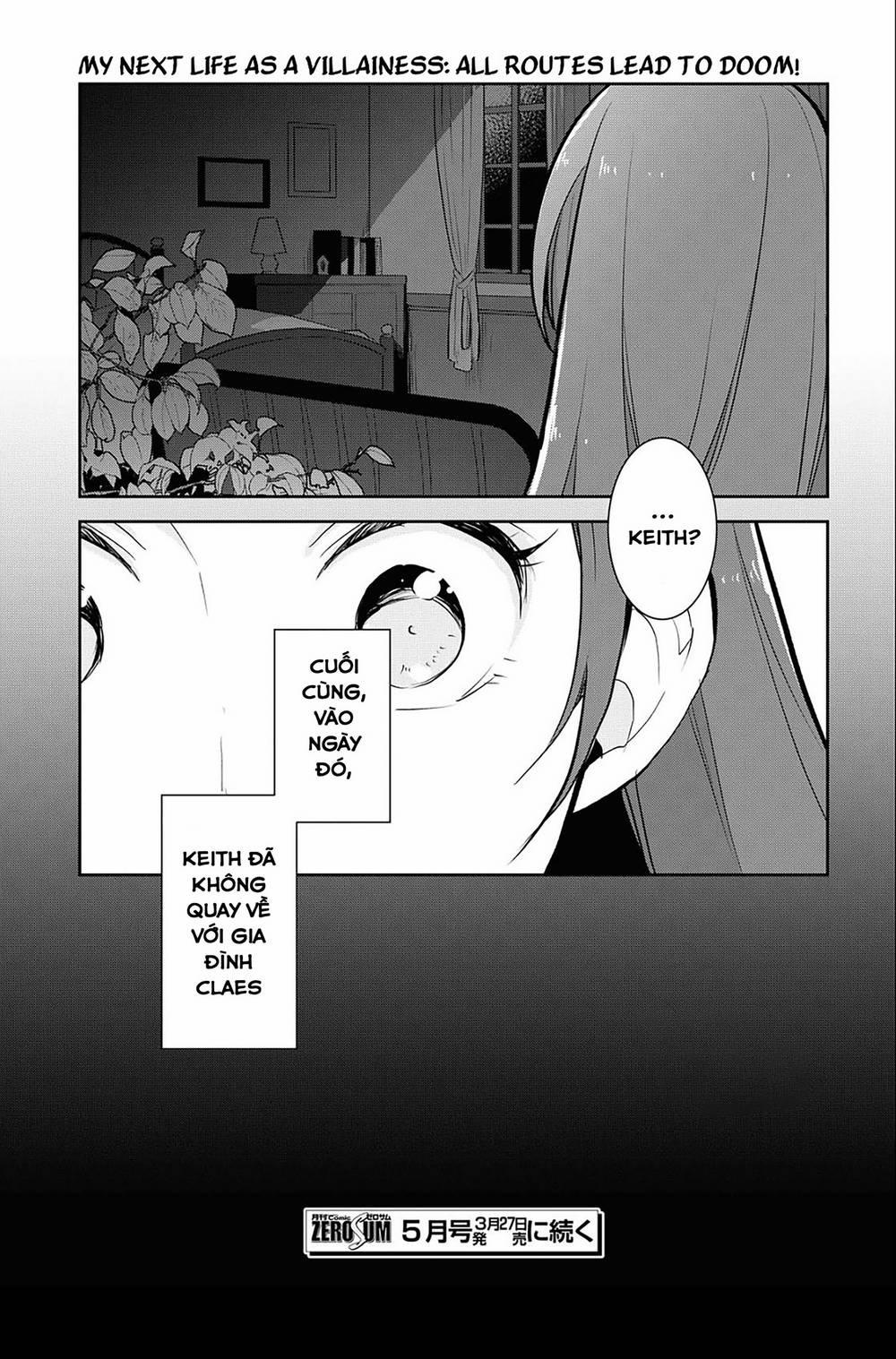 Sau Khi Được Tái Sinh, Tôi Bị Kéo Vào Game Otome Với Vai Trò Nữ Ác Nhân Và Bị Gắn Toàn Flag Đen… 35.2 trang 24