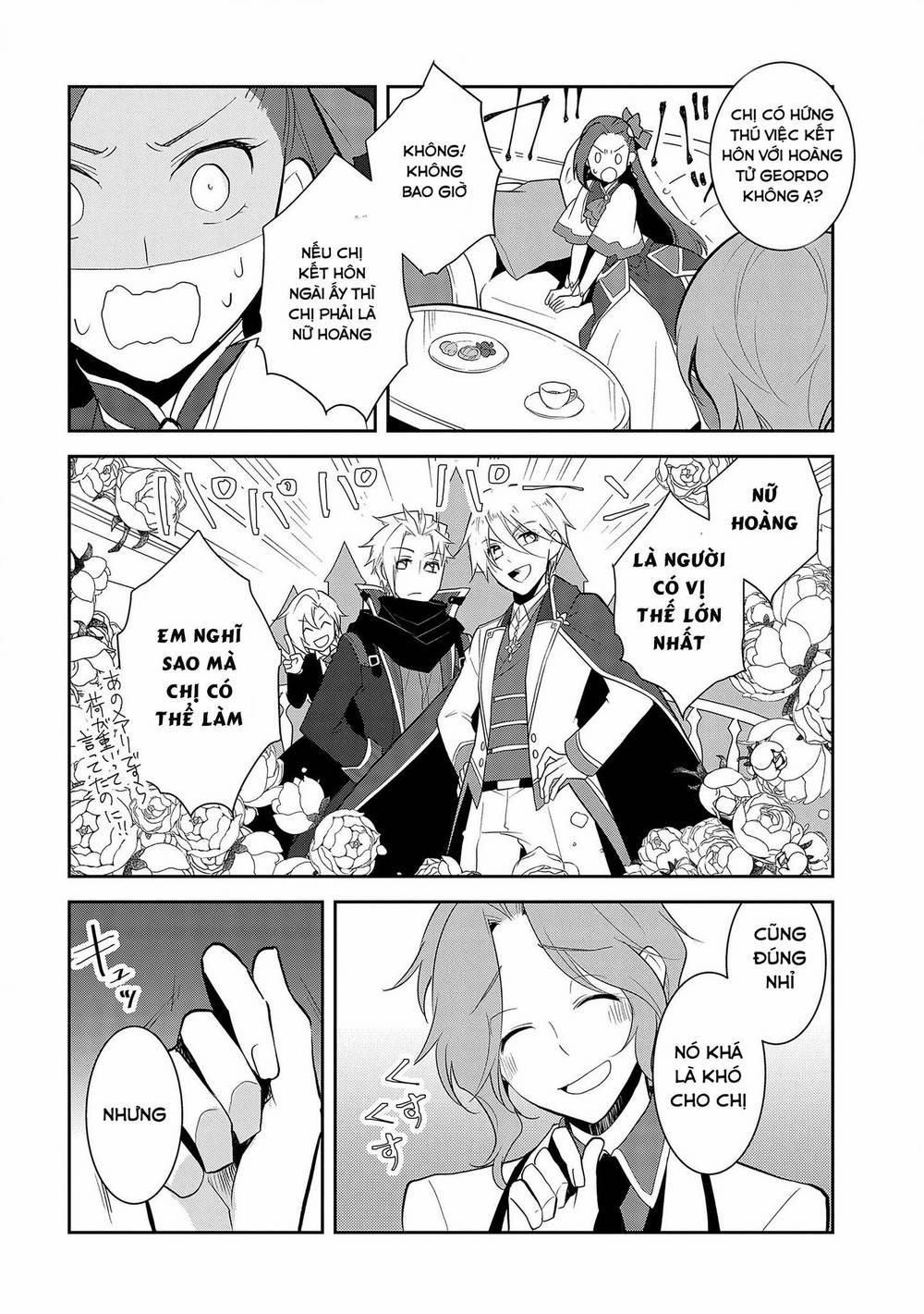 Sau Khi Được Tái Sinh, Tôi Bị Kéo Vào Game Otome Với Vai Trò Nữ Ác Nhân Và Bị Gắn Toàn Flag Đen… 35.2 trang 9