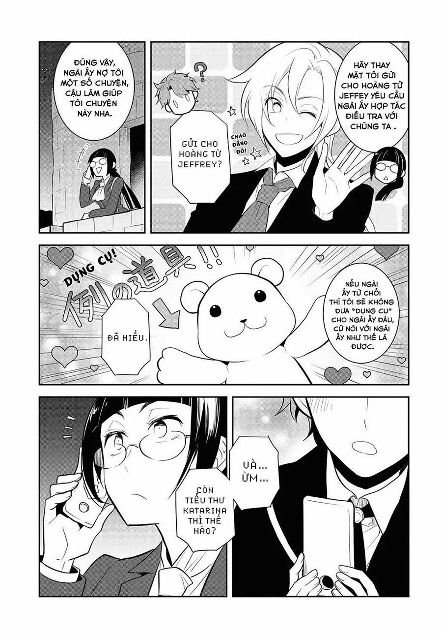 Sau Khi Được Tái Sinh, Tôi Bị Kéo Vào Game Otome Với Vai Trò Nữ Ác Nhân Và Bị Gắn Toàn Flag Đen… 37.1 trang 16