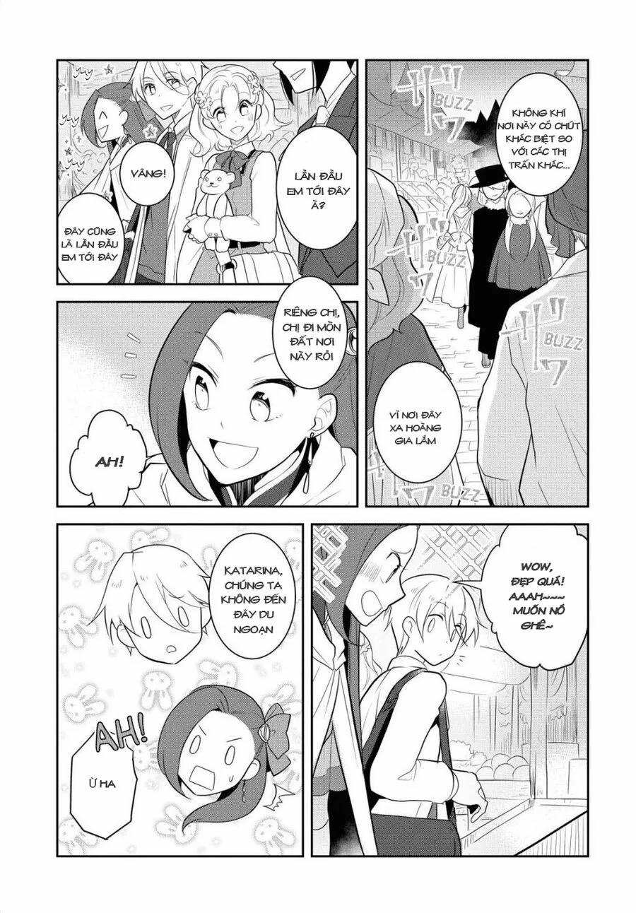 Sau Khi Được Tái Sinh, Tôi Bị Kéo Vào Game Otome Với Vai Trò Nữ Ác Nhân Và Bị Gắn Toàn Flag Đen… 37.1 trang 4