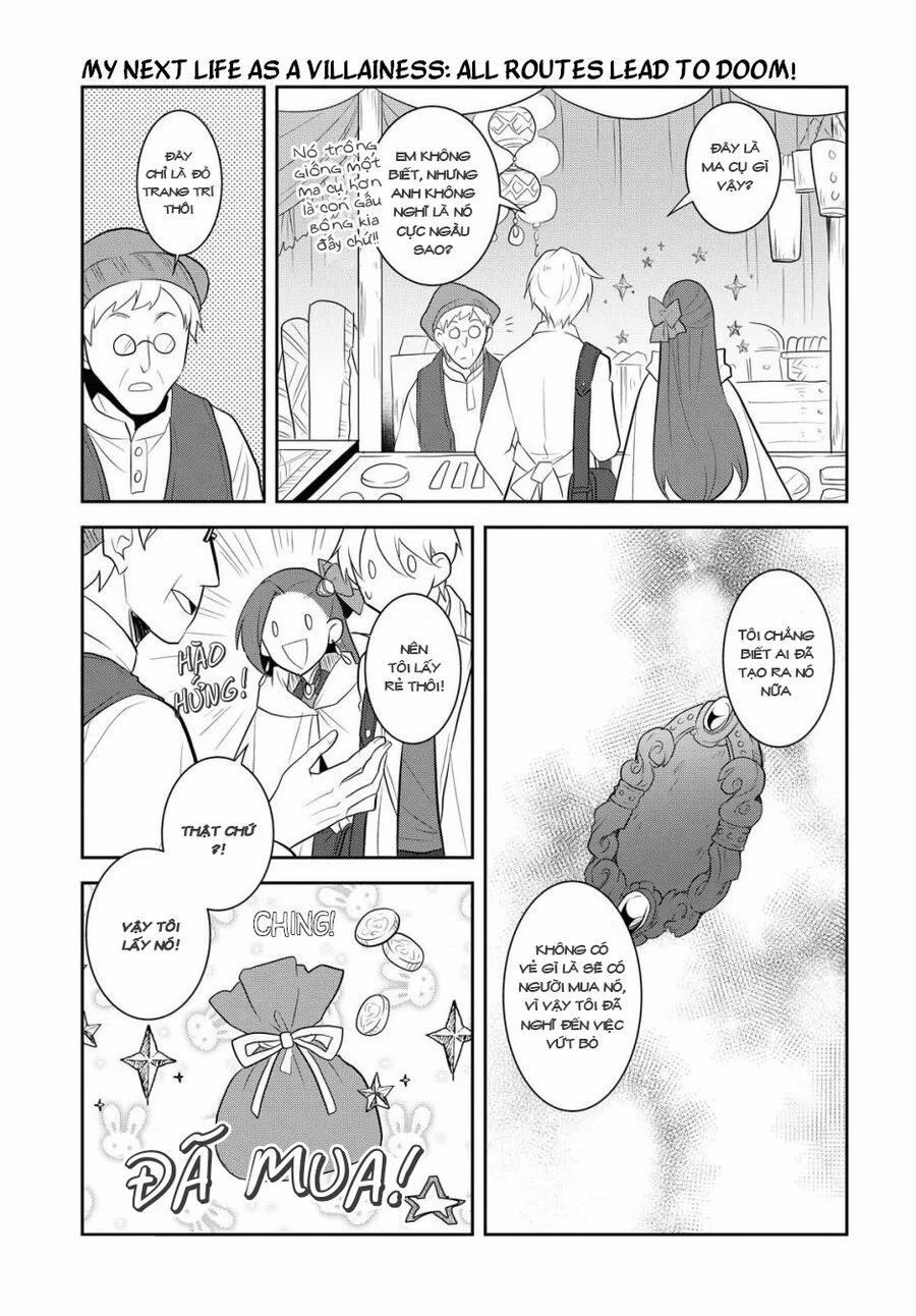 Sau Khi Được Tái Sinh, Tôi Bị Kéo Vào Game Otome Với Vai Trò Nữ Ác Nhân Và Bị Gắn Toàn Flag Đen… 37.1 trang 6