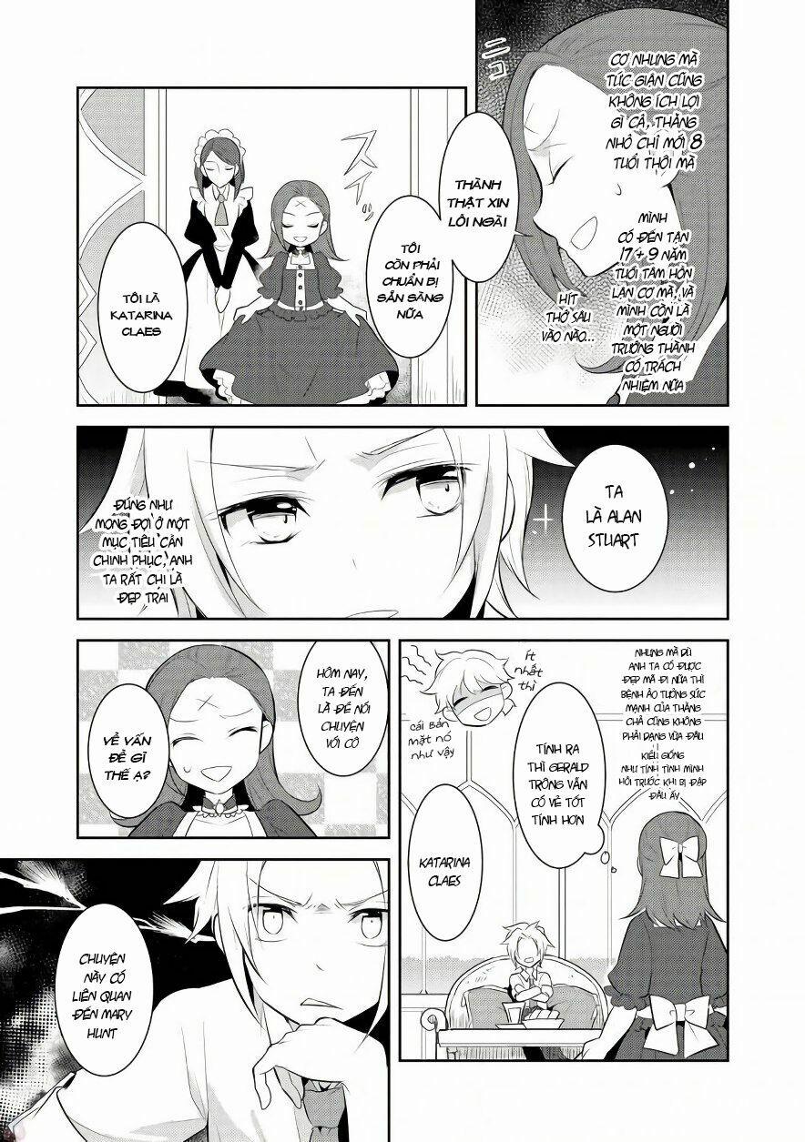 Sau Khi Được Tái Sinh, Tôi Bị Kéo Vào Game Otome Với Vai Trò Nữ Ác Nhân Và Bị Gắn Toàn Flag Đen… 4 trang 11