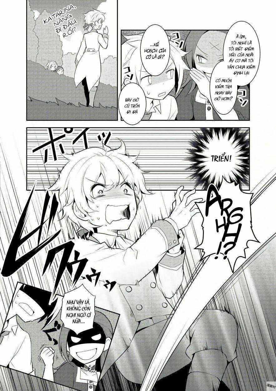 Sau Khi Được Tái Sinh, Tôi Bị Kéo Vào Game Otome Với Vai Trò Nữ Ác Nhân Và Bị Gắn Toàn Flag Đen… 4 trang 28