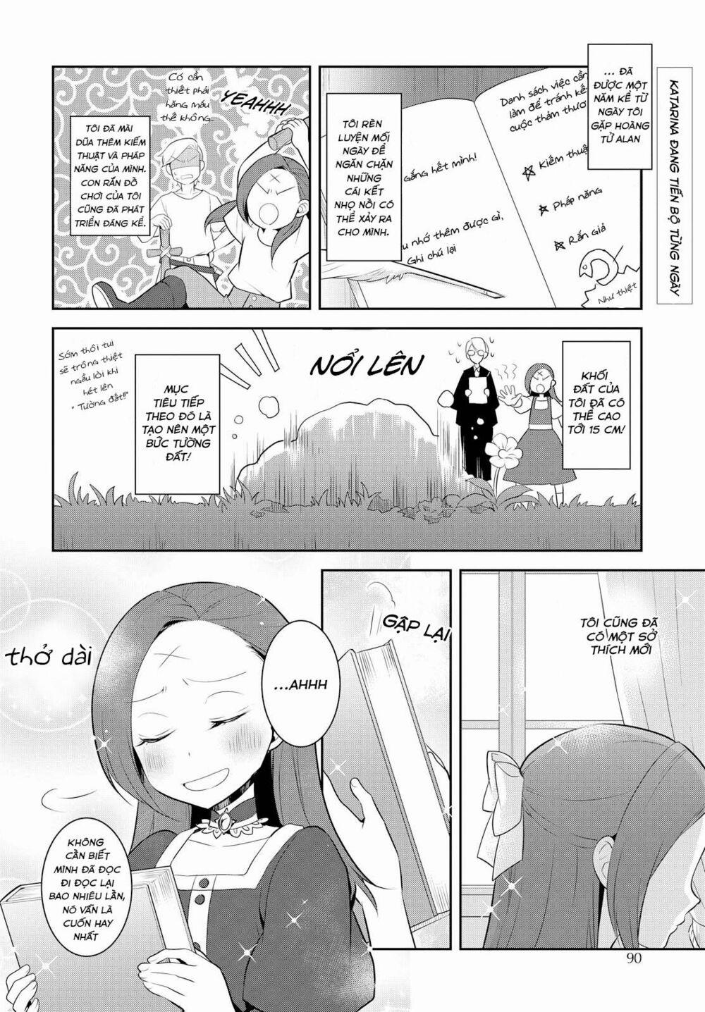 Sau Khi Được Tái Sinh, Tôi Bị Kéo Vào Game Otome Với Vai Trò Nữ Ác Nhân Và Bị Gắn Toàn Flag Đen… 5 trang 4