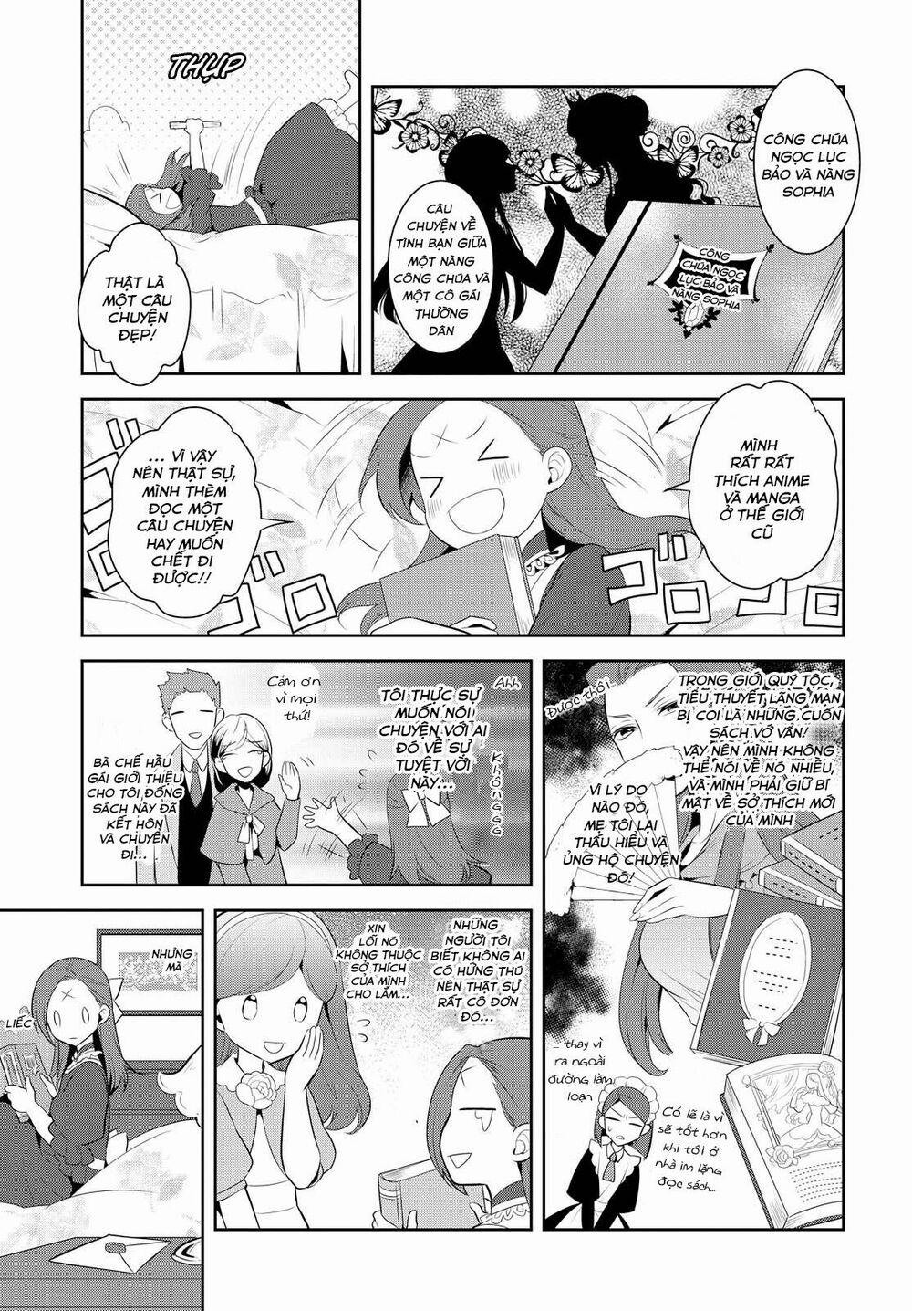 Sau Khi Được Tái Sinh, Tôi Bị Kéo Vào Game Otome Với Vai Trò Nữ Ác Nhân Và Bị Gắn Toàn Flag Đen… 5 trang 5