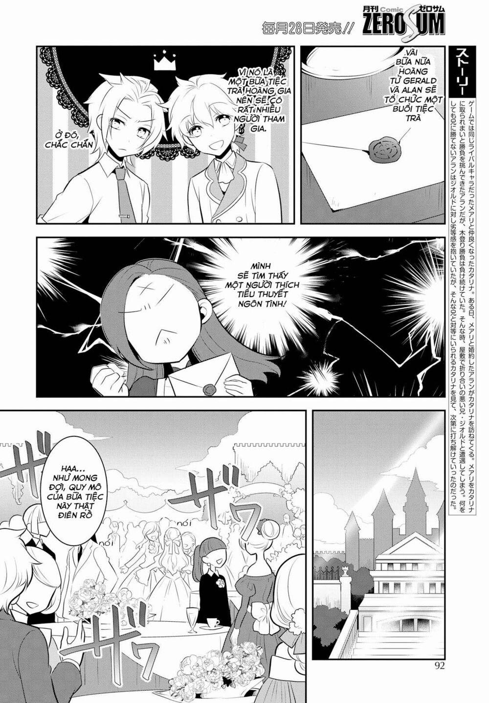 Sau Khi Được Tái Sinh, Tôi Bị Kéo Vào Game Otome Với Vai Trò Nữ Ác Nhân Và Bị Gắn Toàn Flag Đen… 5 trang 6