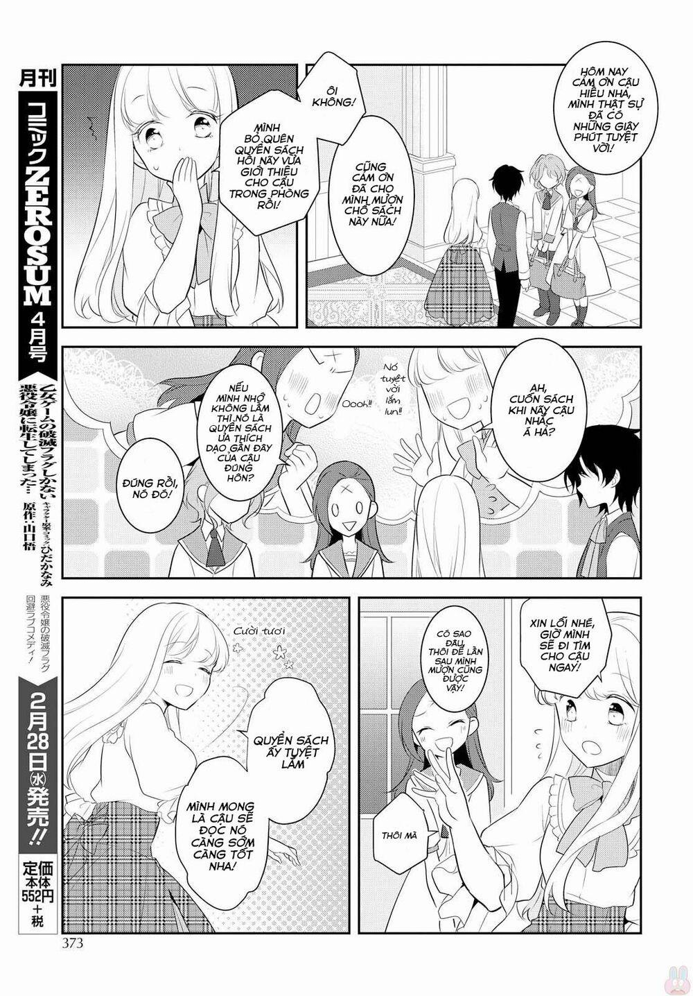 Sau Khi Được Tái Sinh, Tôi Bị Kéo Vào Game Otome Với Vai Trò Nữ Ác Nhân Và Bị Gắn Toàn Flag Đen… 6 trang 13