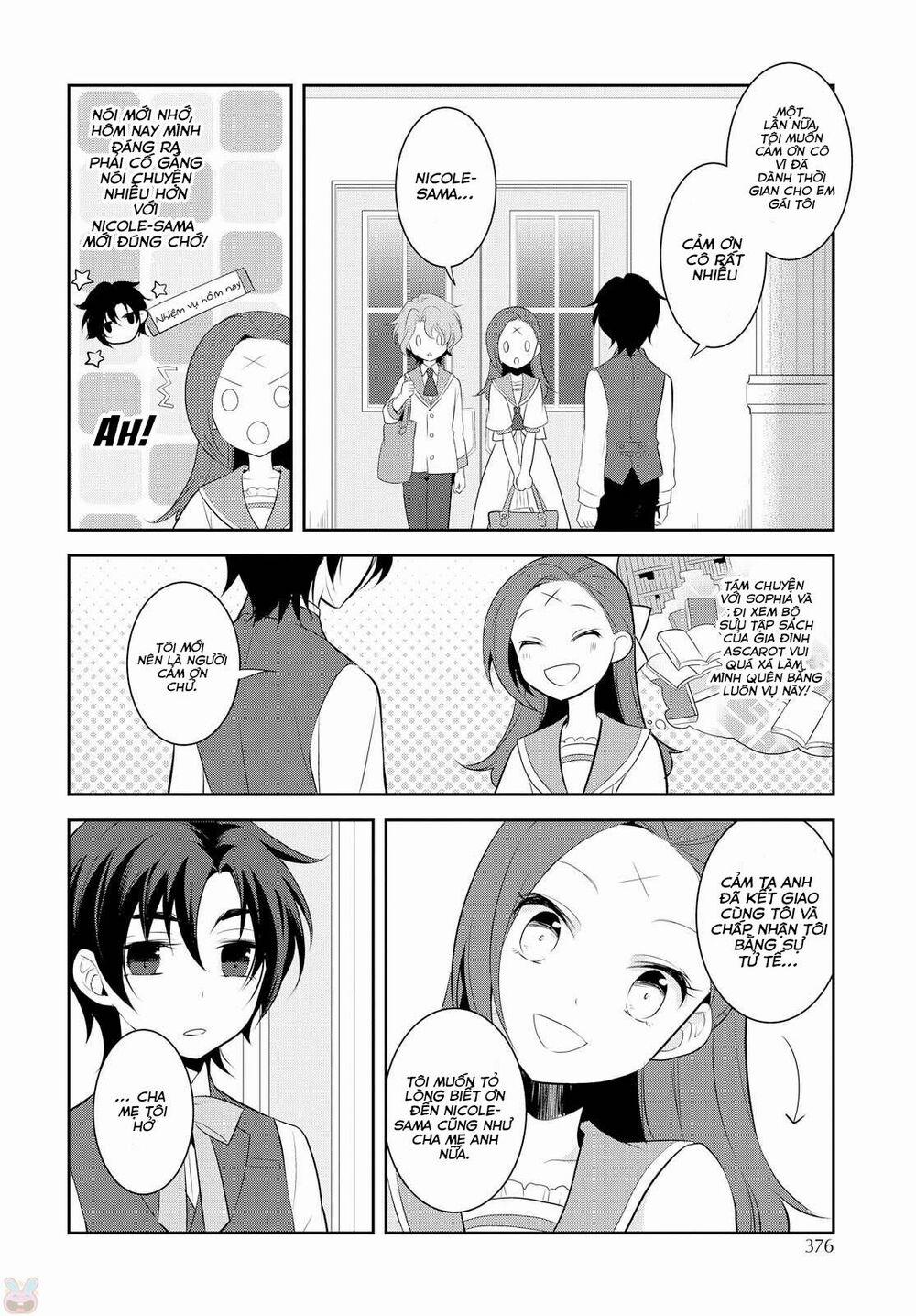 Sau Khi Được Tái Sinh, Tôi Bị Kéo Vào Game Otome Với Vai Trò Nữ Ác Nhân Và Bị Gắn Toàn Flag Đen… 6 trang 16