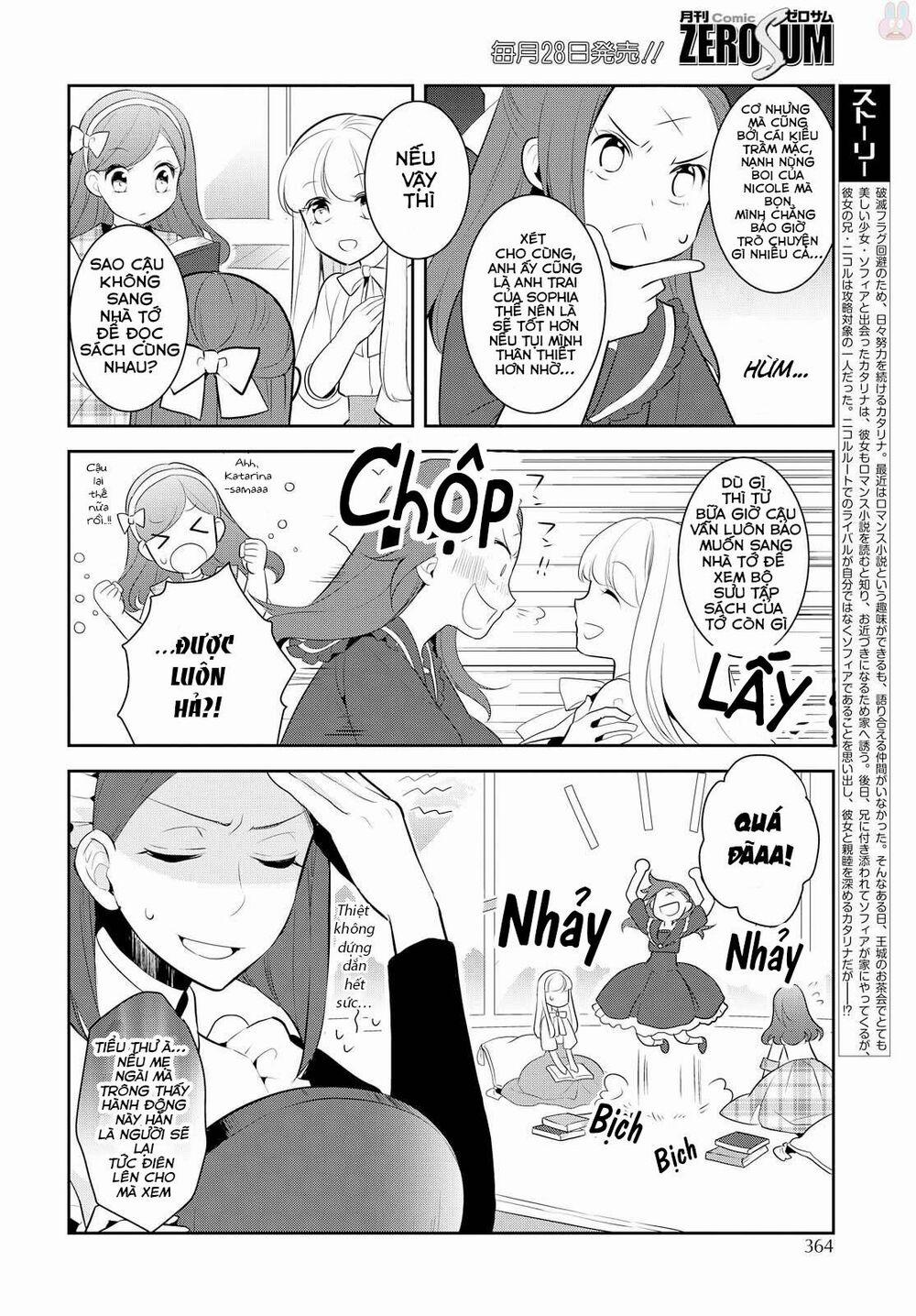 Sau Khi Được Tái Sinh, Tôi Bị Kéo Vào Game Otome Với Vai Trò Nữ Ác Nhân Và Bị Gắn Toàn Flag Đen… 6 trang 4